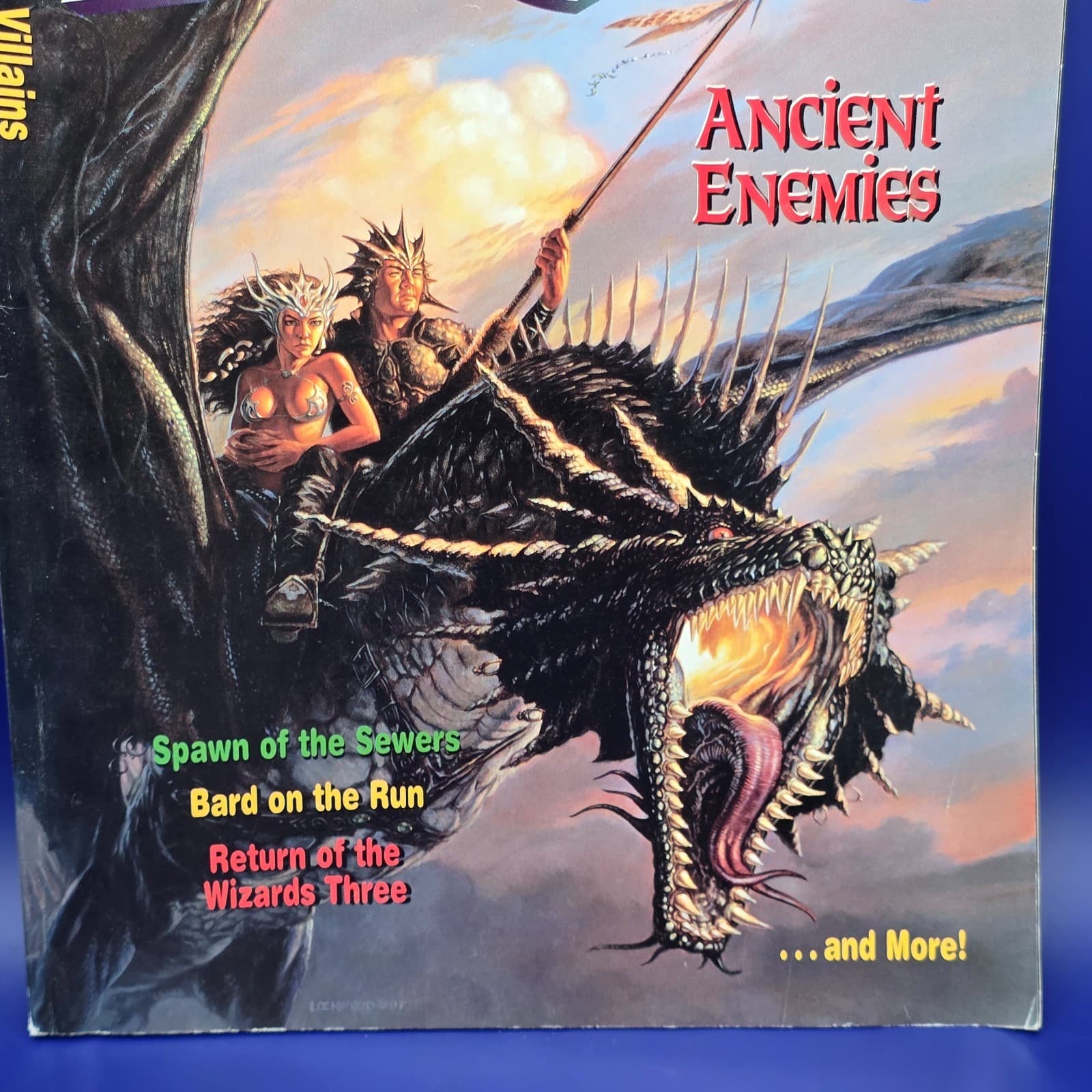 DRAGON MAGAZINE #238 AUGUST 1997 TSR ADVANCED DUNGEONS & DRAGONS HUMOR & VILLIAN - Thumbnail 4