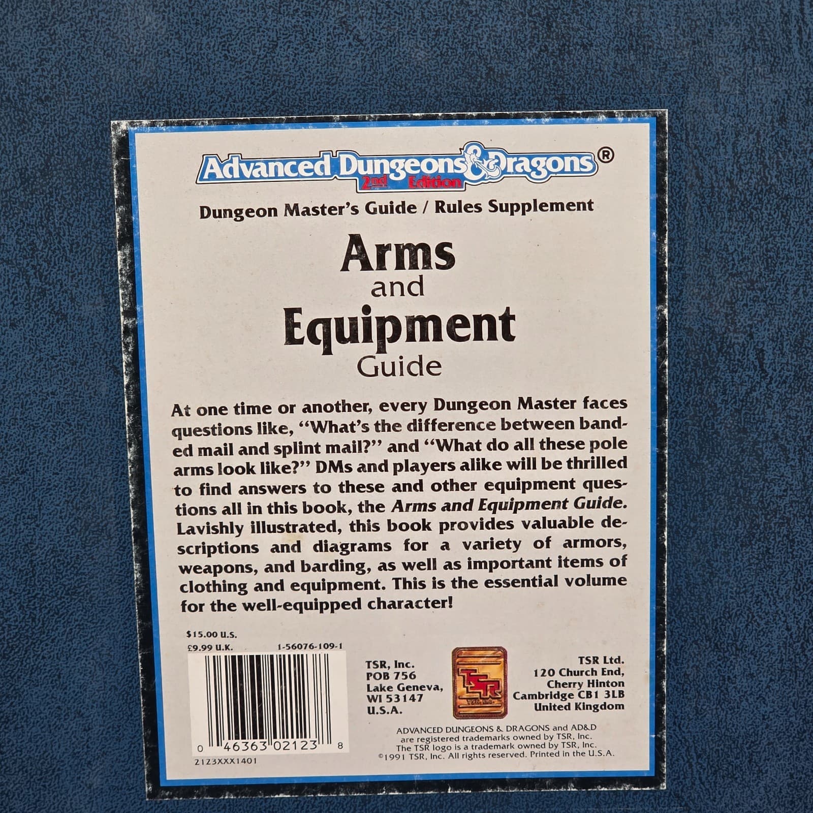 Arms and Equipment Guide 2nd Edition (1991 (Advanced Dungeons & Dragons) - Thumbnail 7