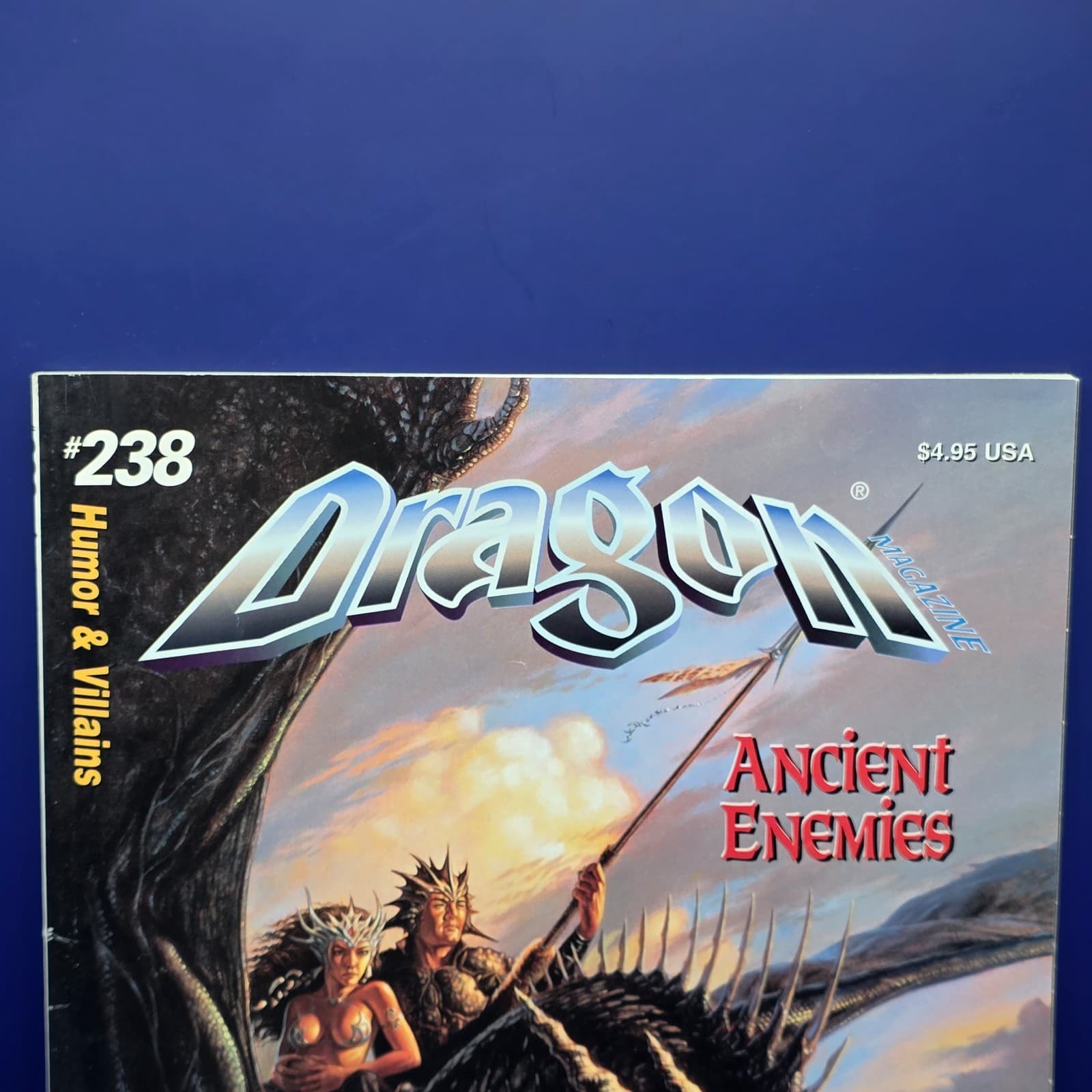 DRAGON MAGAZINE #238 AUGUST 1997 TSR ADVANCED DUNGEONS & DRAGONS HUMOR & VILLIAN - Thumbnail 5