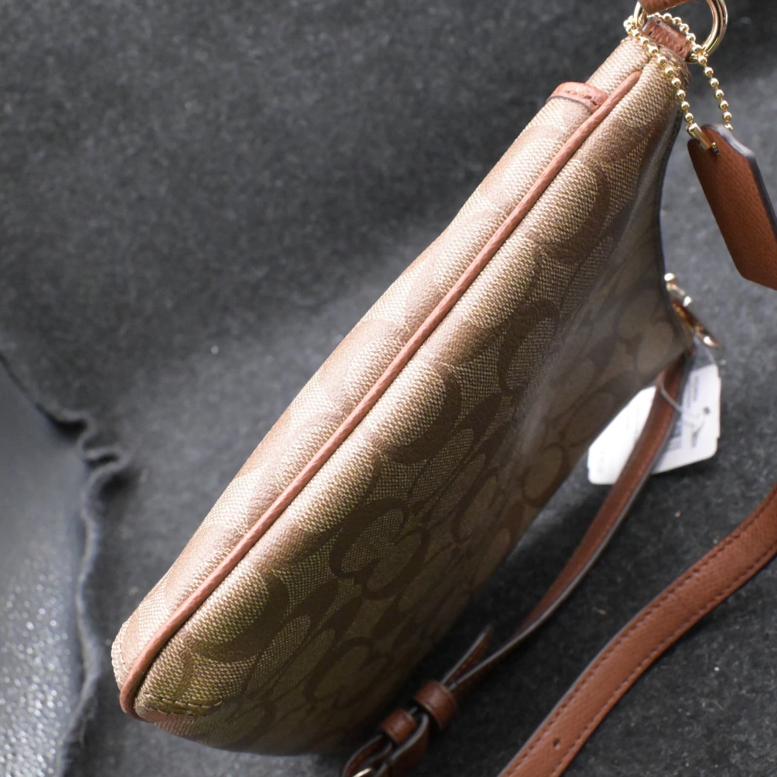COACH Signature Shoulder Bag Crossbody Sling F52856 - Thumbnail 7
