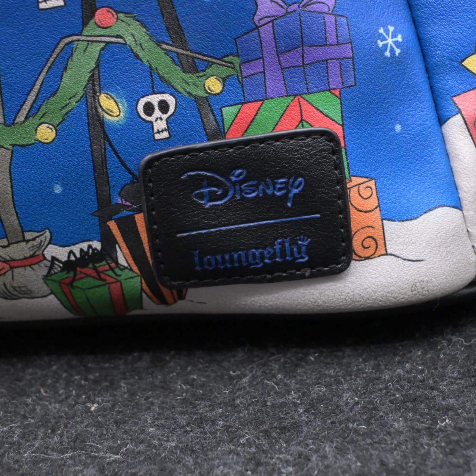 Disney Loungefly The Nightmare Before Christmas Holiday Decorating Mini Backpack - Thumbnail 3