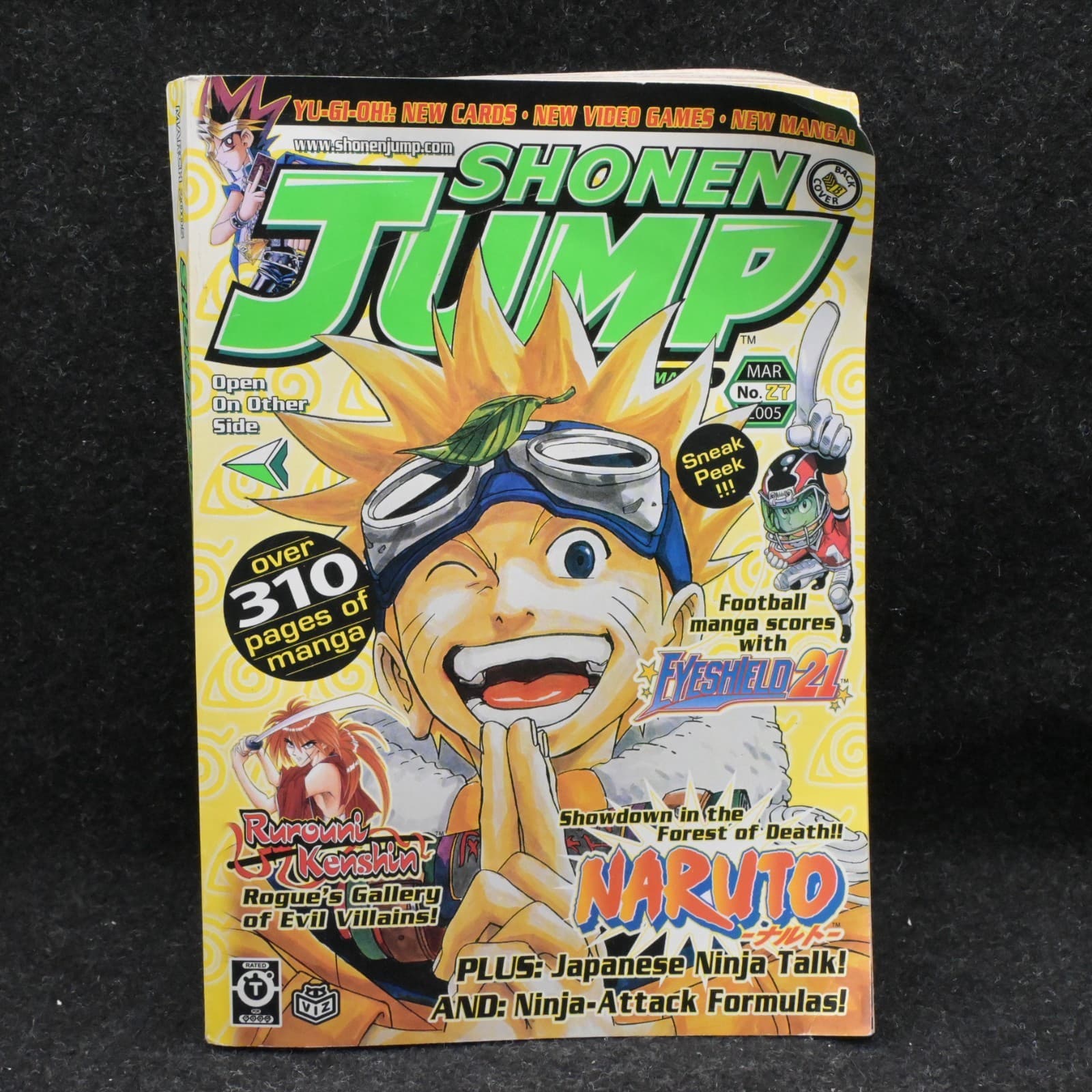 2005 Shonen Jump Yu Gi Oh! Manga Magazine Anime Comic Book Issue 3 #27 March 310 - Thumbnail 3