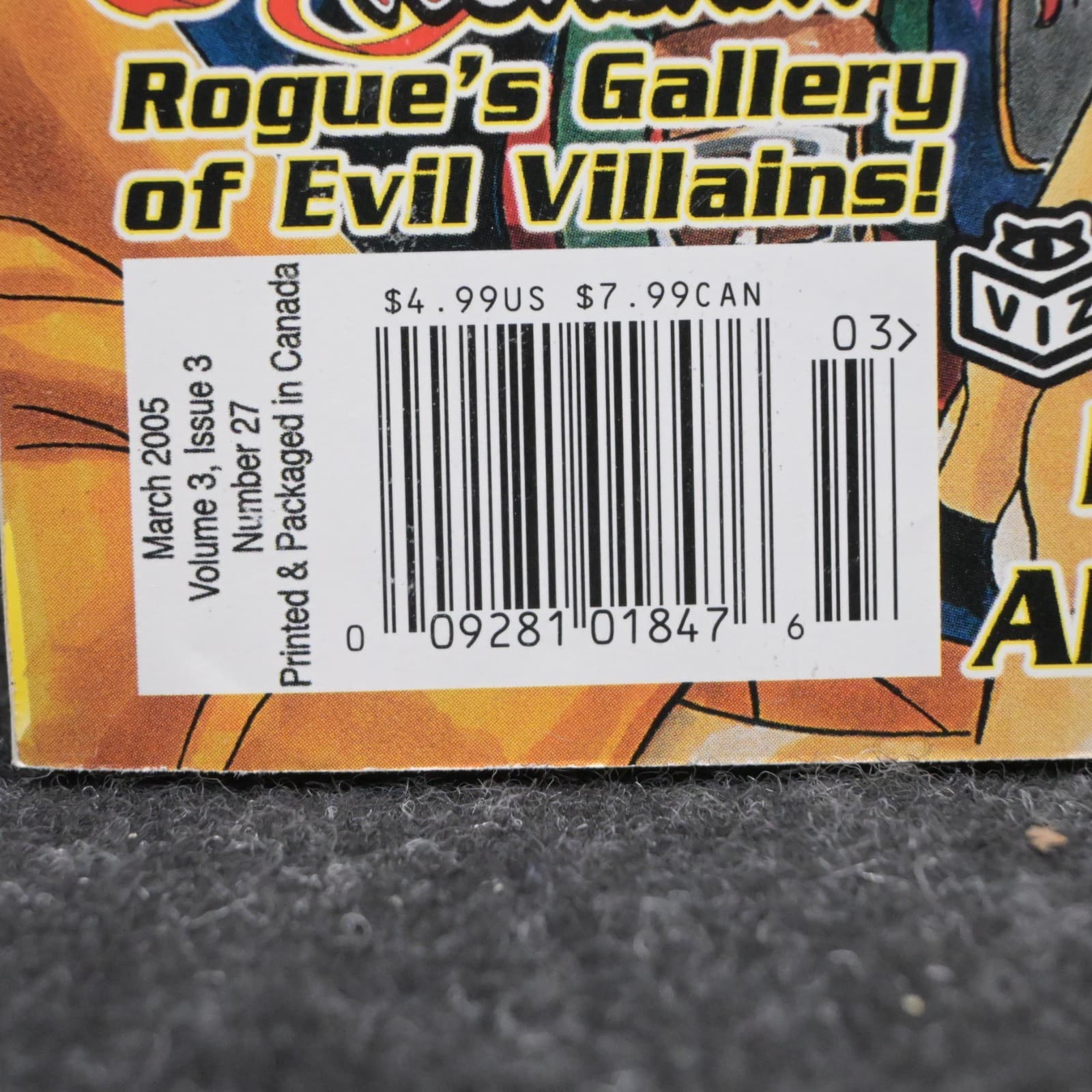 2005 Shonen Jump Yu Gi Oh! Manga Magazine Anime Comic Book Issue 3 #27 March 310 - Thumbnail 2
