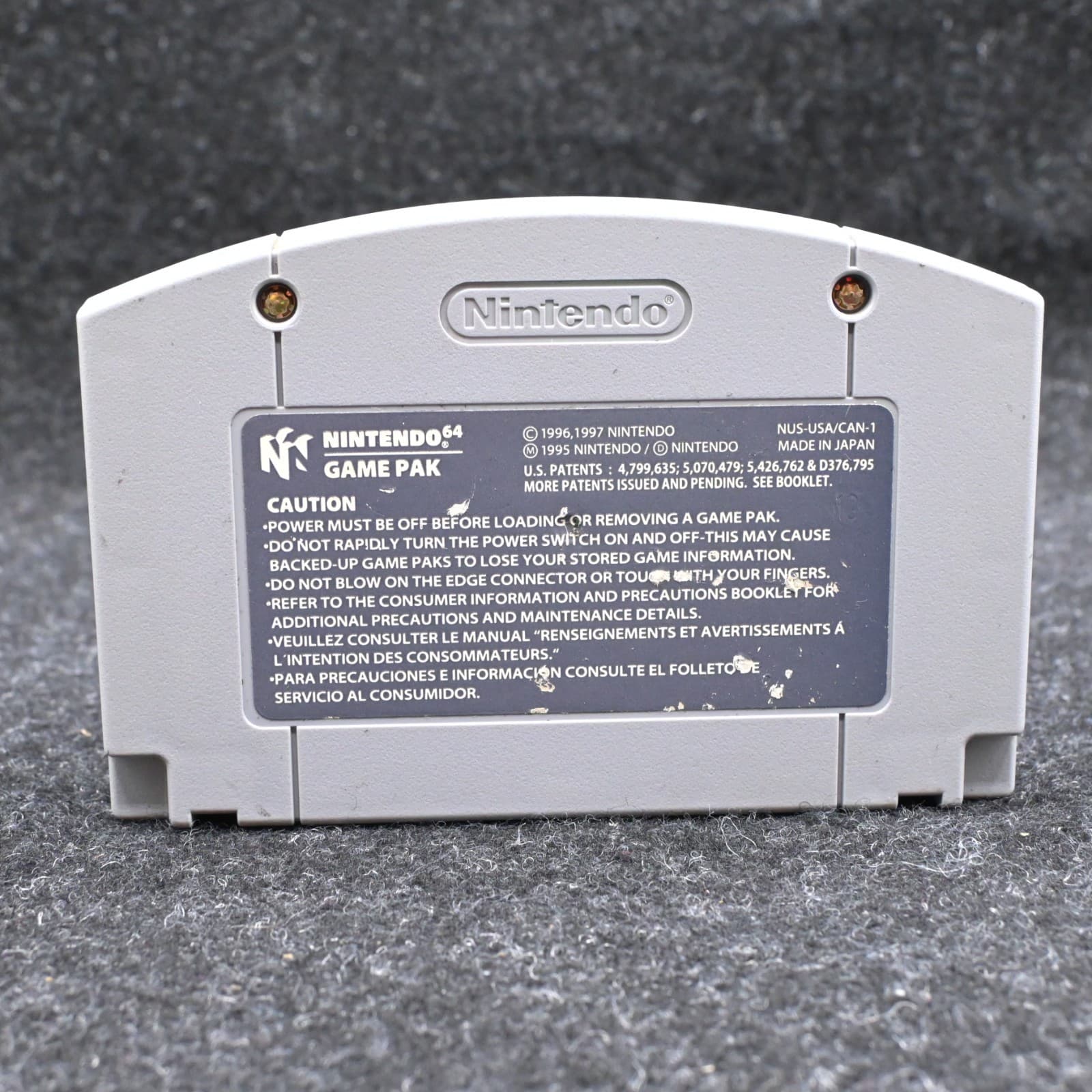 Hey You Pikachu Nintendo 64, 2000 N64 Game Cartridge Only - Thumbnail 3