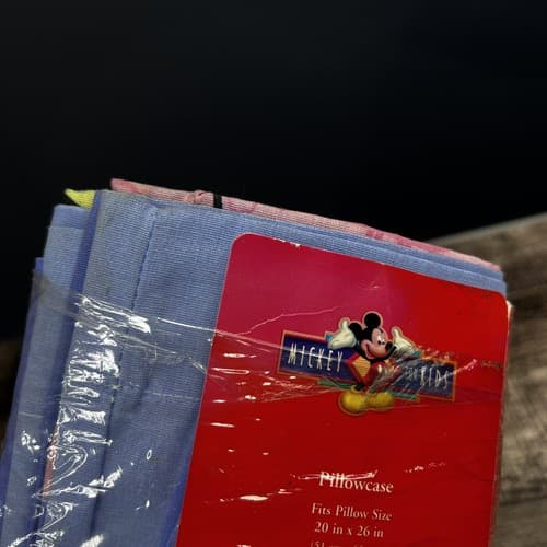 Vintage Disney Mickey for Kids Standard Pillowcase My Pal Minnie 20 x 26" NIP - Thumbnail 7