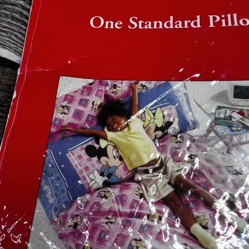 Vintage Disney Mickey for Kids Standard Pillowcase My Pal Minnie 20 x 26" NIP - Thumbnail 2