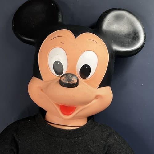 Vintage 1975 Disney 18" Mickey Mouse "Marching Mickey" Doll Hasbro - Thumbnail 2