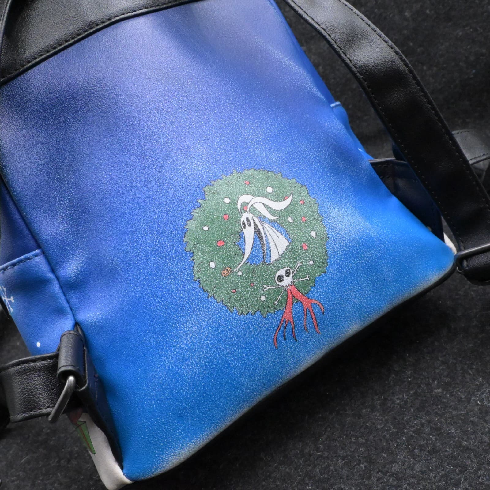 Disney Loungefly The Nightmare Before Christmas Holiday Decorating Mini Backpack - Thumbnail 7