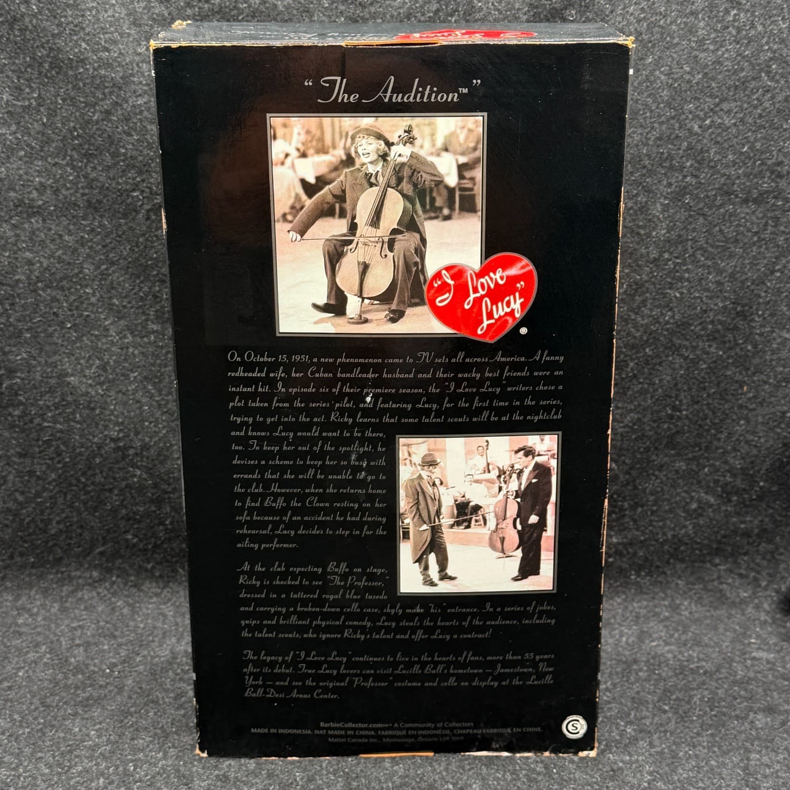 Mattel I Love Lucy 2007 The Audition Episode 6 Lucille Ball Barbie Doll - Thumbnail 10