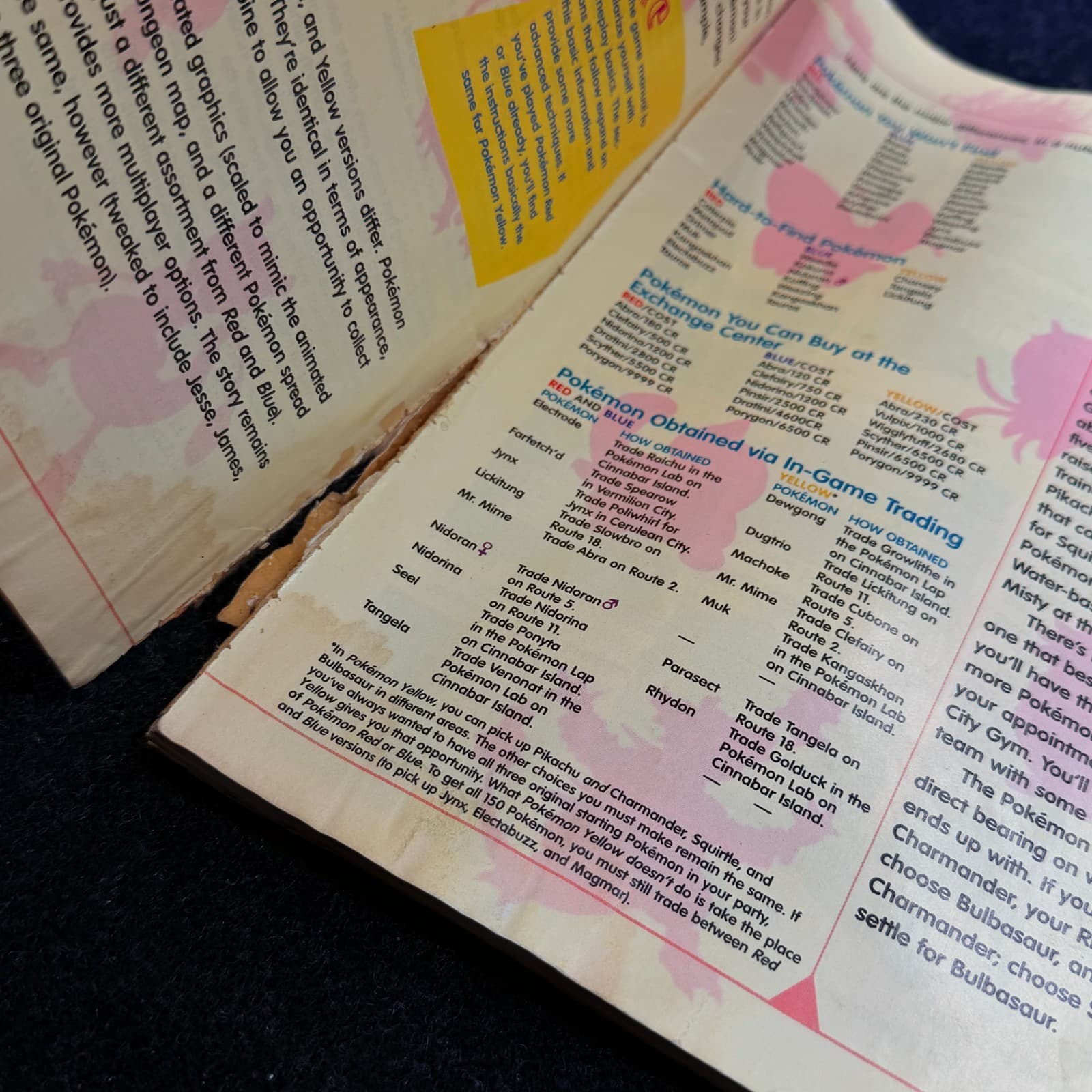 Pokemon Yellow Special Pikachu Edition Prima’s Official Stratagy Guide No Poster - Thumbnail 11