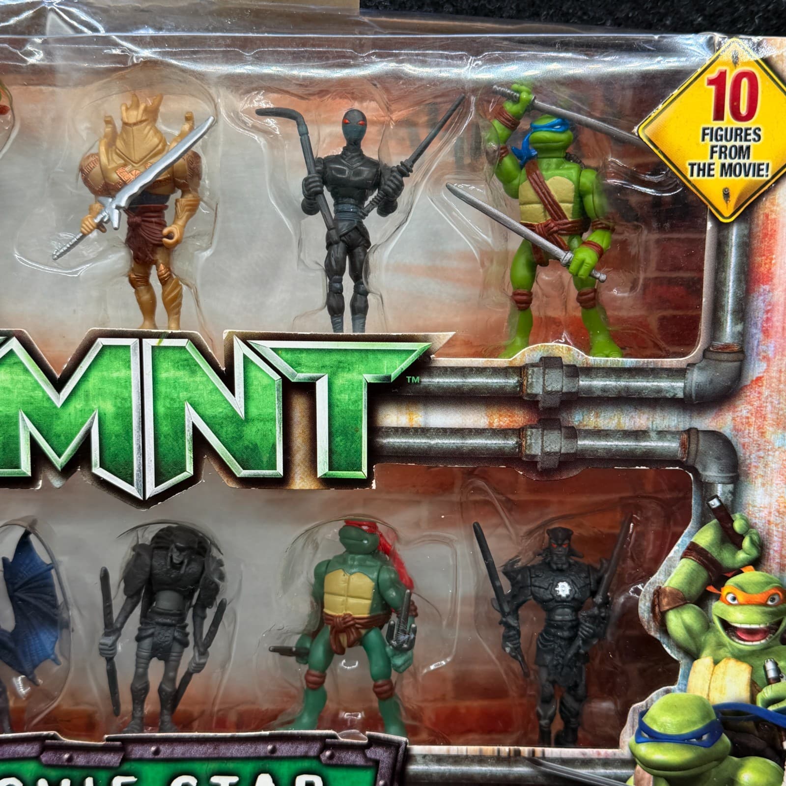 Teenage Mutant Ninja Turtles 2006 TMNT Movie Star Multi Pack - NEW UNOPENED - Thumbnail 2