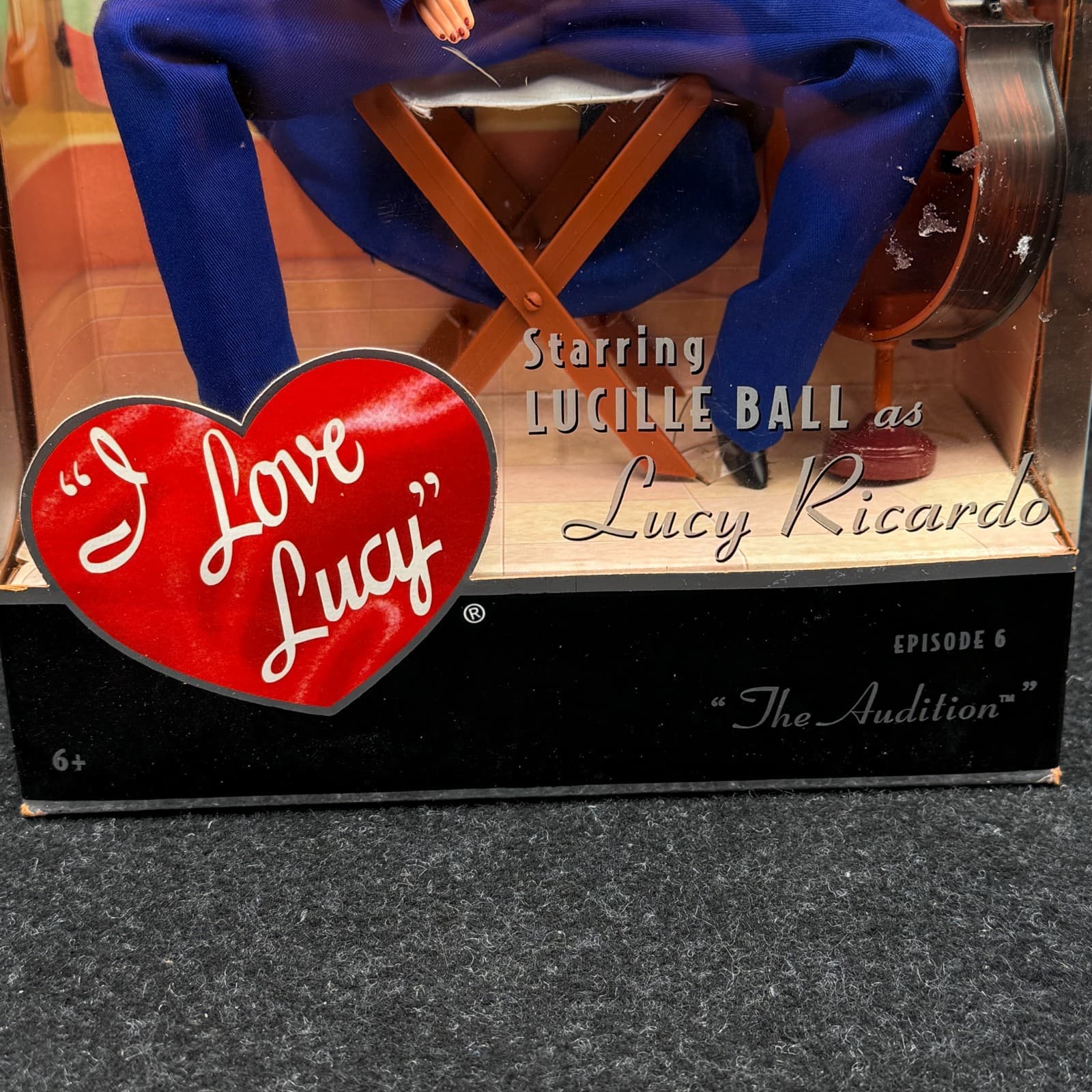 Mattel I Love Lucy 2007 The Audition Episode 6 Lucille Ball Barbie Doll - Thumbnail 3
