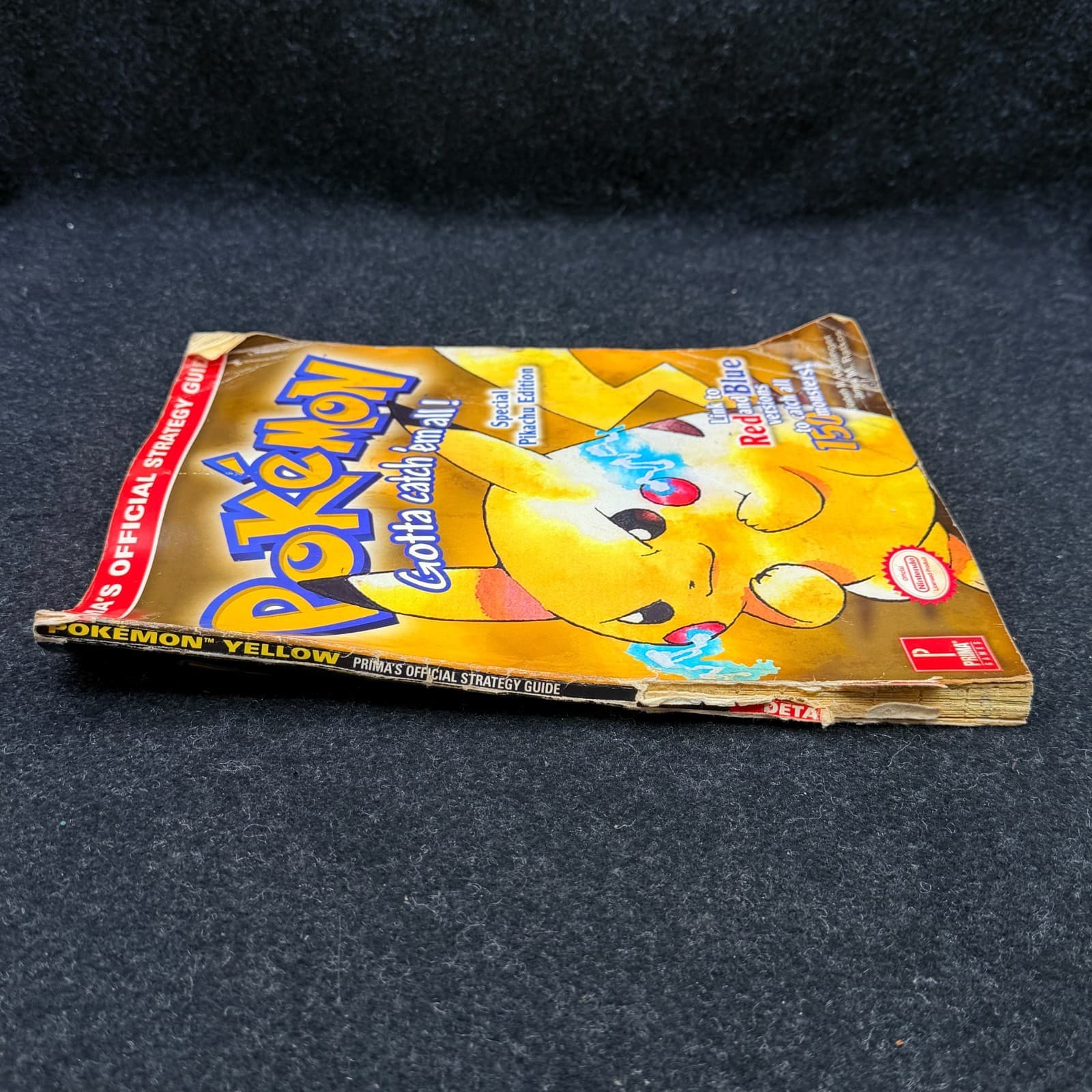 Pokemon Yellow Special Pikachu Edition Prima’s Official Stratagy Guide No Poster - Thumbnail 4