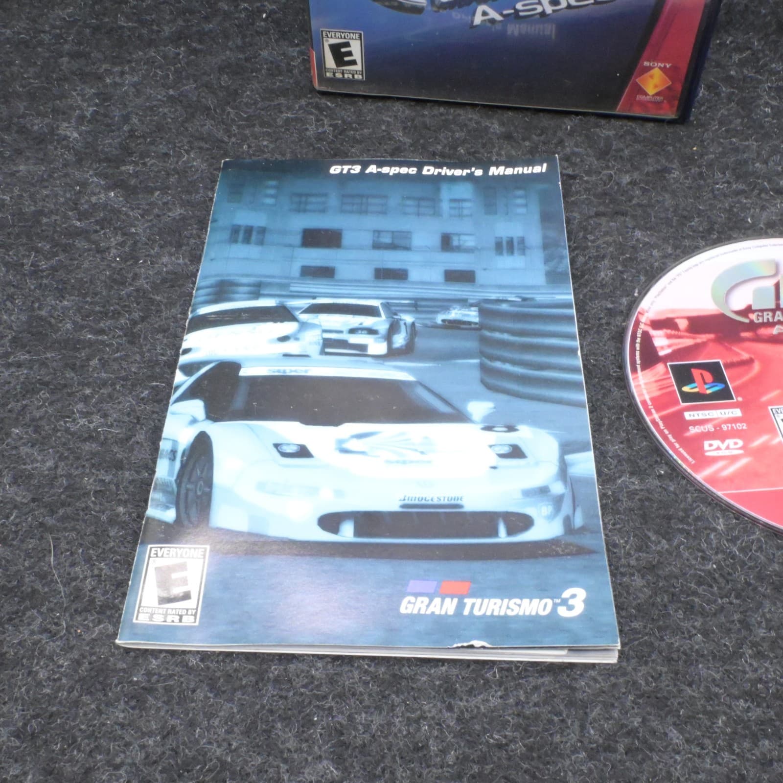 Gran Turismo 3 A-spec for Sony PS2 CIB w/MANUAL red Label - Thumbnail 2