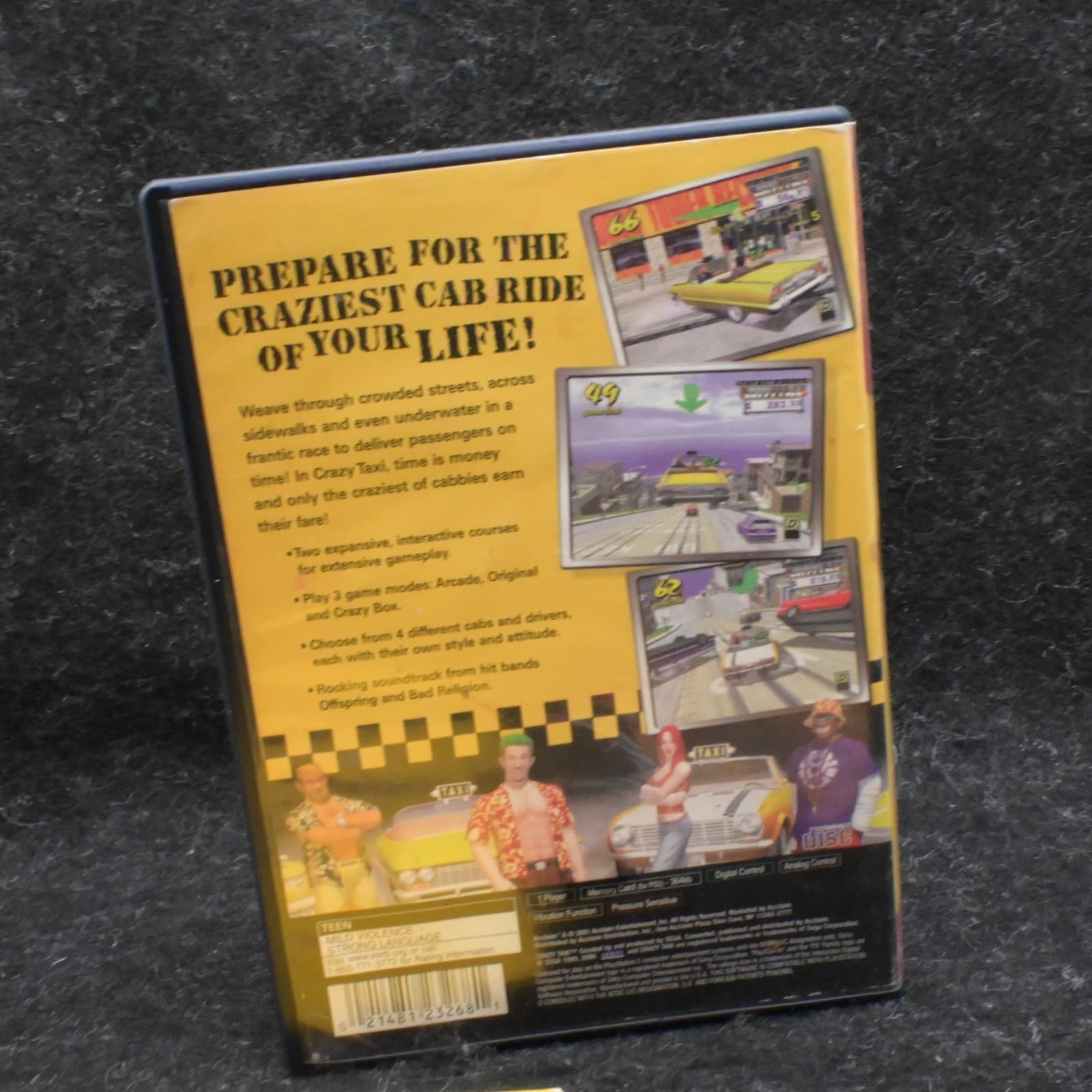 Crazy Taxi PS2 PlayStation 2 Complete w/ Manual CIB Tested - Thumbnail 5