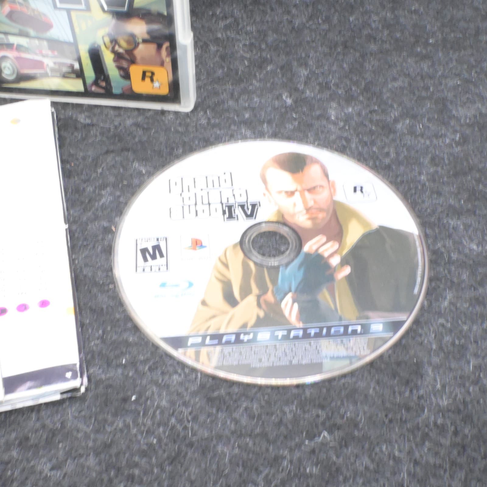 Grand Theft Auto IV 4 / PlayStation 3 PS3 / CIB W Map / Clean / Tested / - Thumbnail 3
