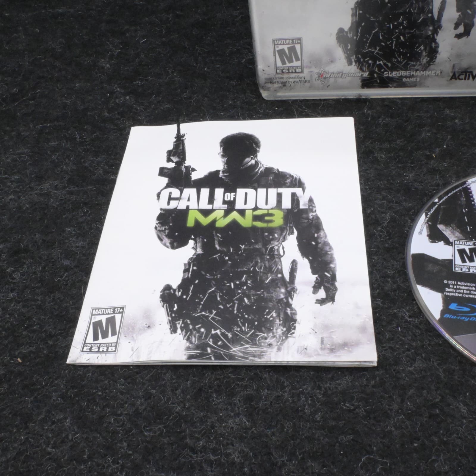 Call of Duty: Modern Warfare 3 MW3 (Sony PlayStation 3, 2011) PS3 Complete CIB - Thumbnail 3