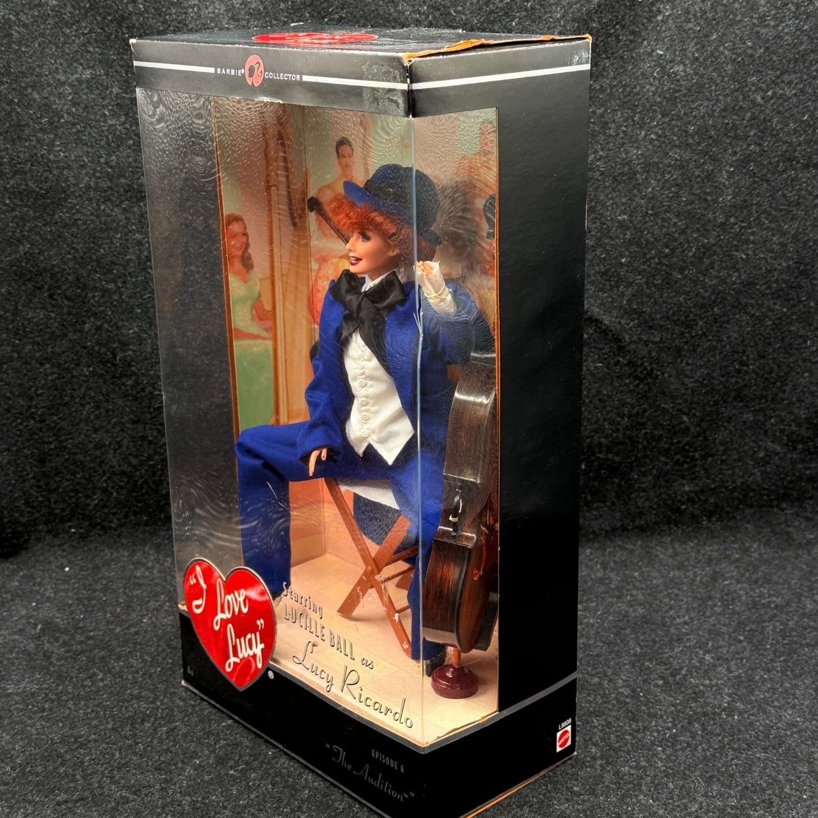 Mattel I Love Lucy 2007 The Audition Episode 6 Lucille Ball Barbie Doll - Thumbnail 9
