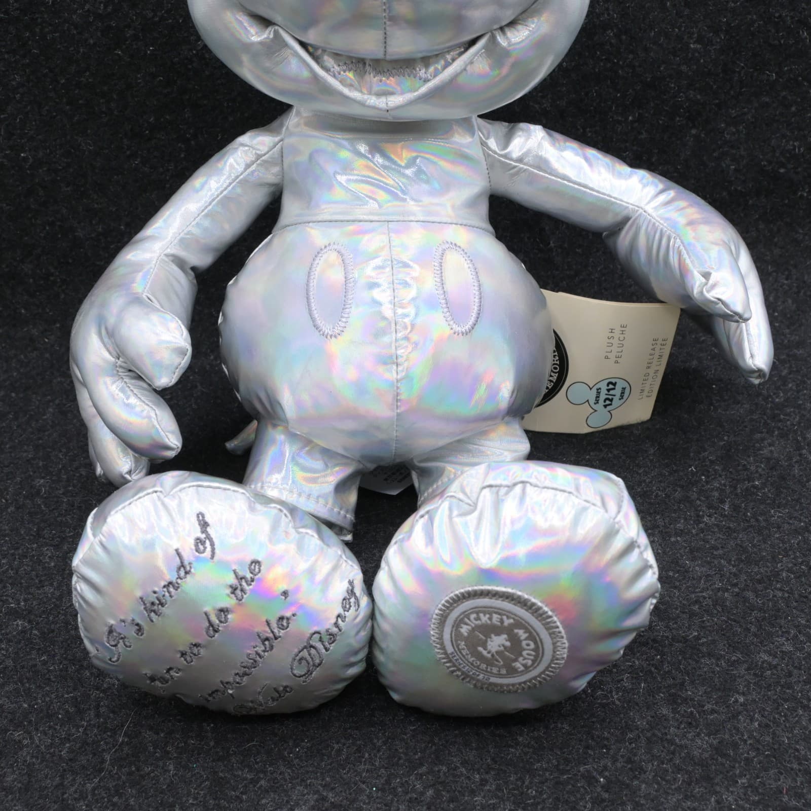 Walt Disney Store Mickey Mouse Memories Series 12/12 Plush December Edition NWT - Thumbnail 5