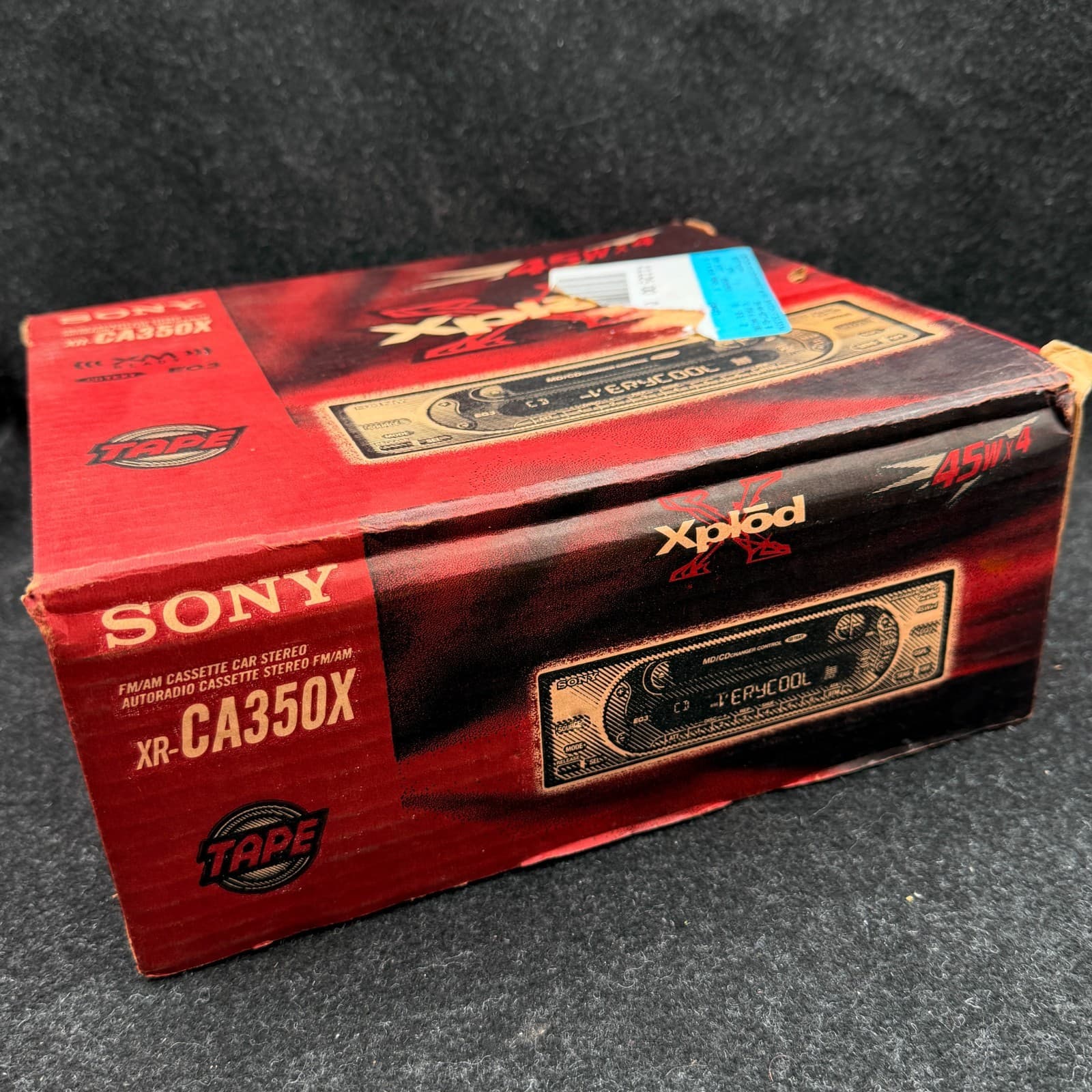 OPEN BOX Sony XR-CA350X Car Stereo Radio Cassette Player, 45Wx4 - Thumbnail 7
