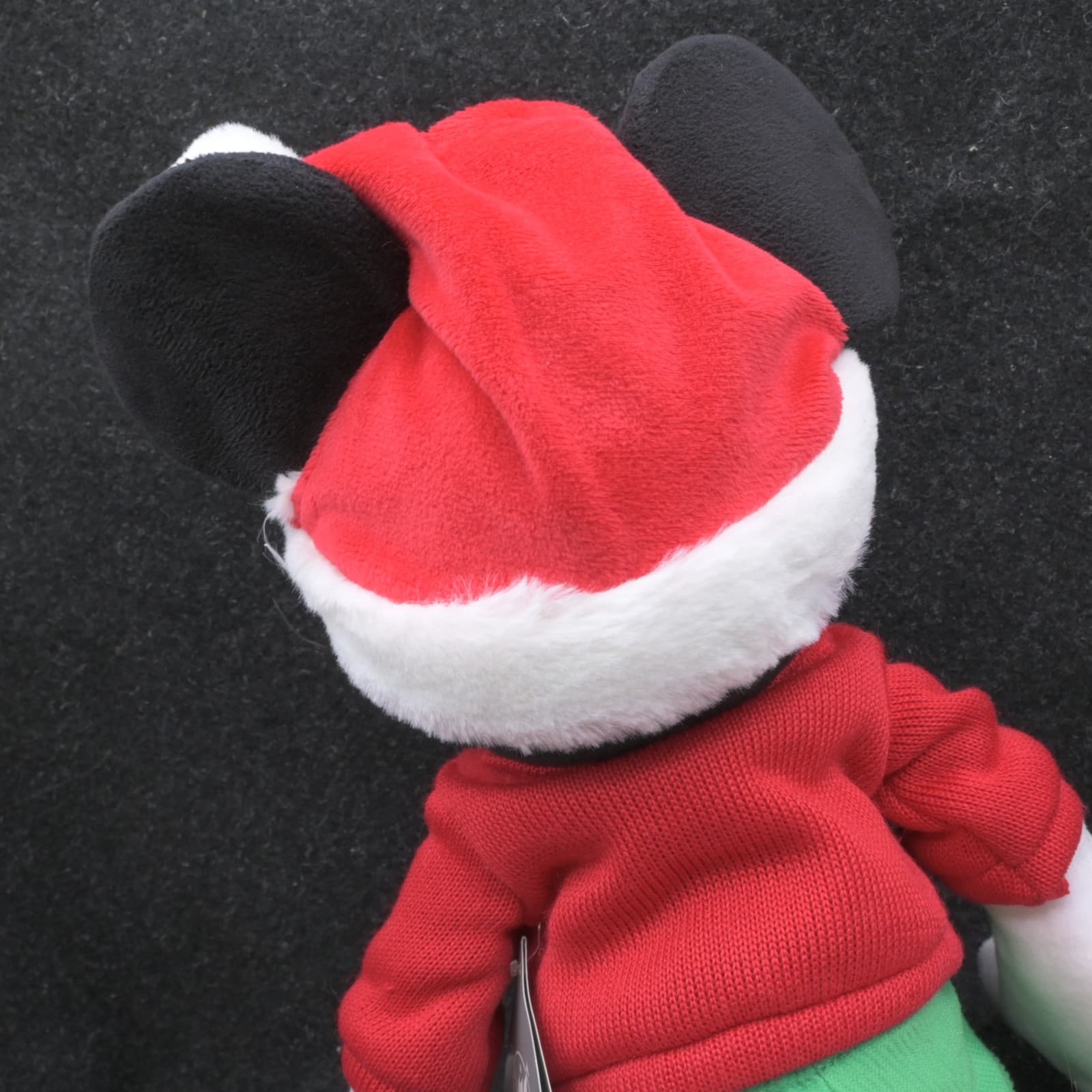 Disney Store NWT 17" Mickey Mouse Plush Christmas 2020 Gingerbread Sweater - Thumbnail 8