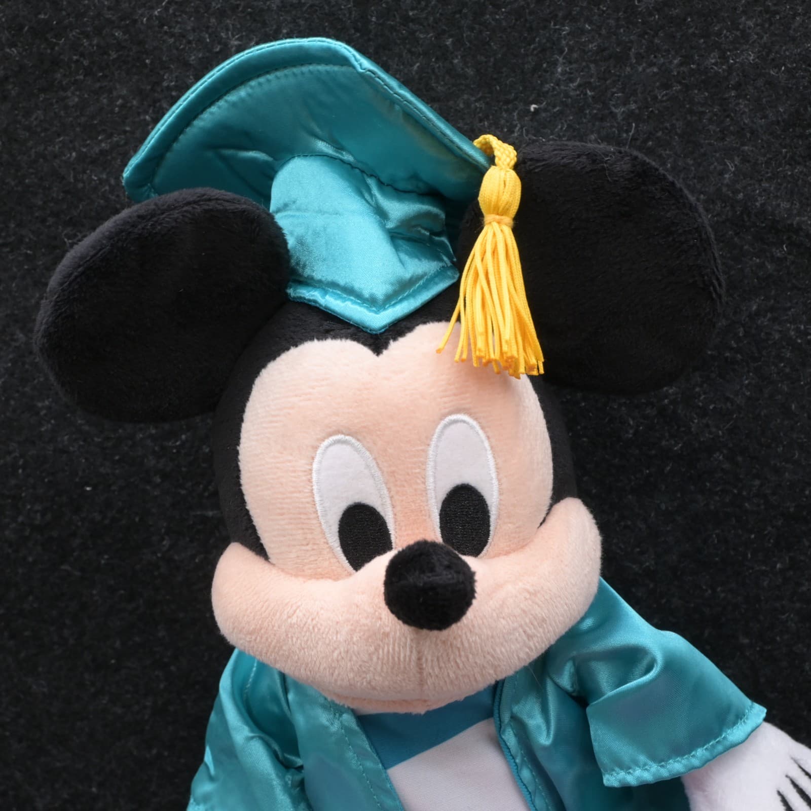 Disney Parks Mickey Mouse Class of 2021 Graduation Plush Teal Cap Gown - Thumbnail 5