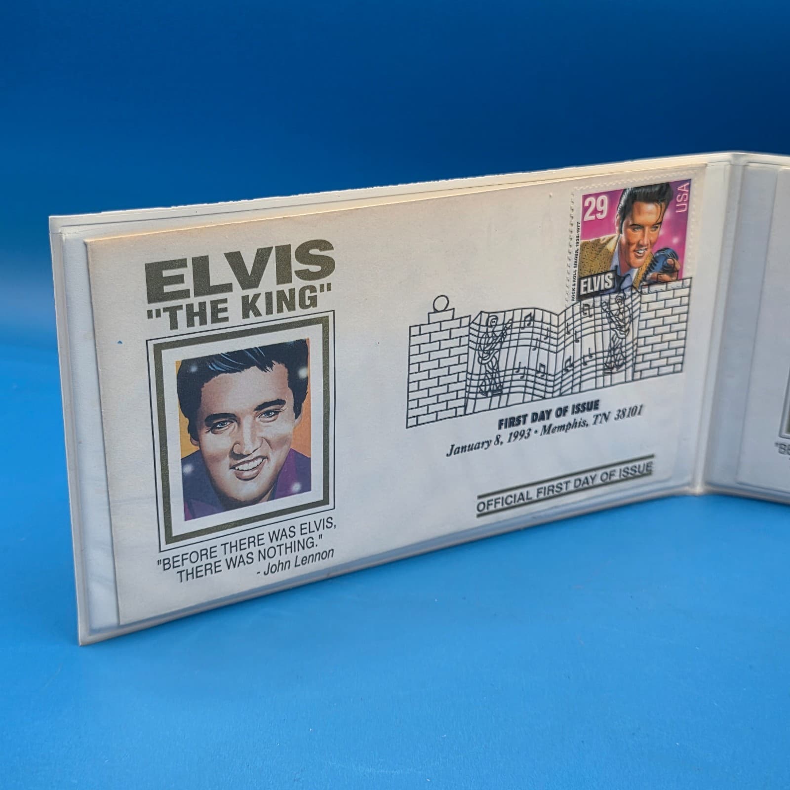 Multicolor Elvis Presley First Day Covers Collection Stamp Music Memorabilia Set - Thumbnail 6