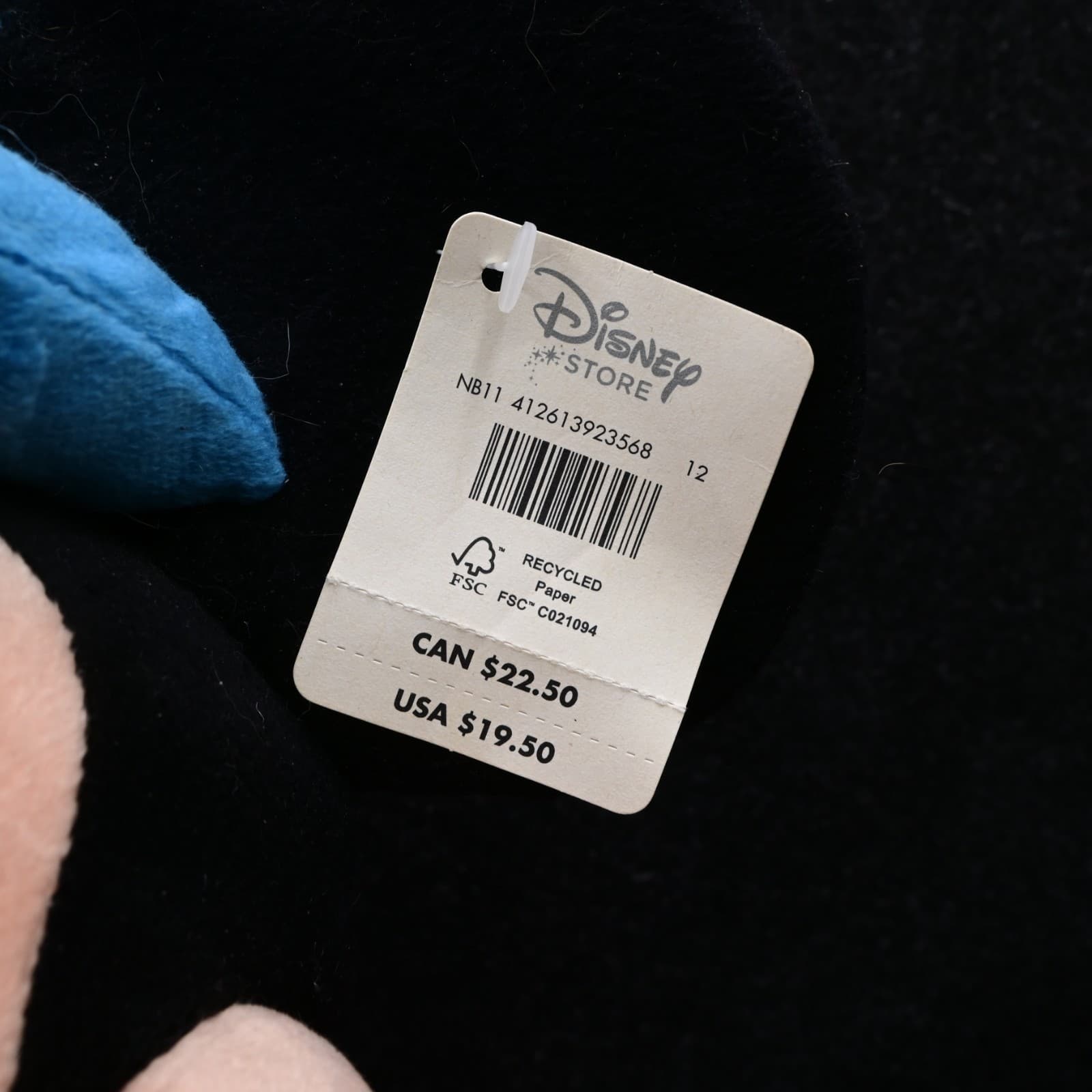 Mickey Mouse - Fantasia Sorcerer Plush Large Size 24" Disney Store NEW w/ Tags - Thumbnail 7