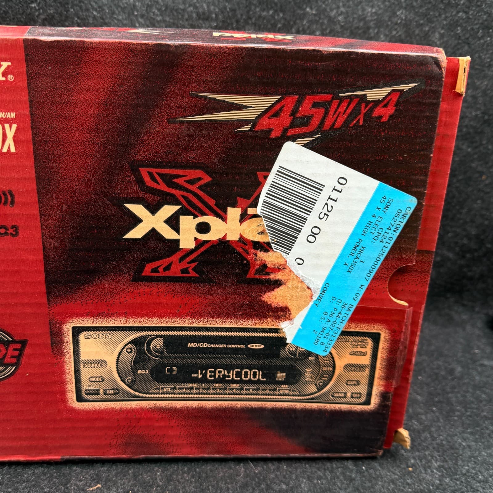 OPEN BOX Sony XR-CA350X Car Stereo Radio Cassette Player, 45Wx4 - Thumbnail 5