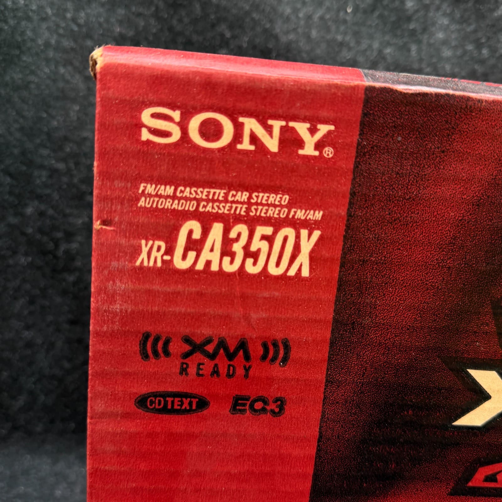 OPEN BOX Sony XR-CA350X Car Stereo Radio Cassette Player, 45Wx4 - Thumbnail 4