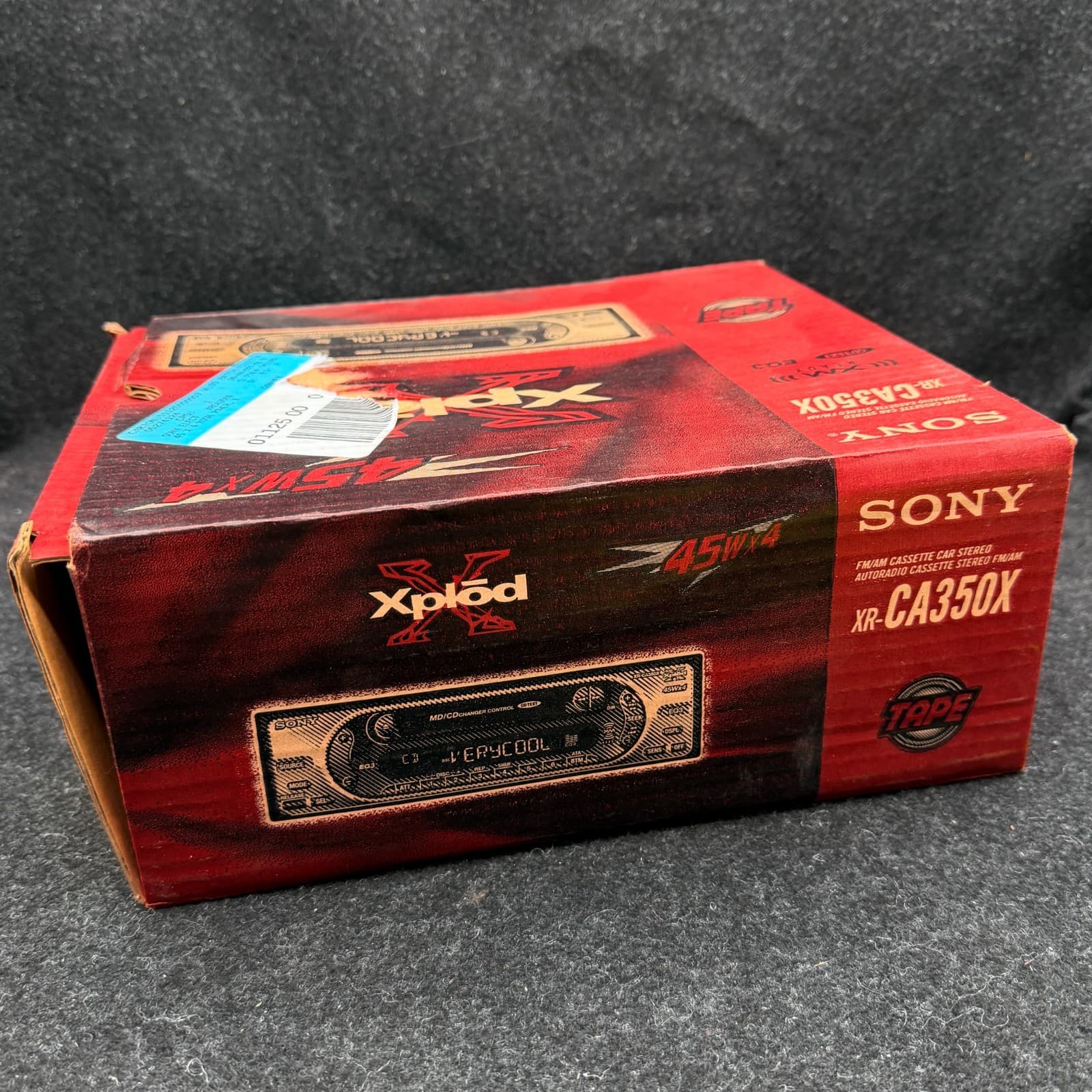 OPEN BOX Sony XR-CA350X Car Stereo Radio Cassette Player, 45Wx4 - Thumbnail 9
