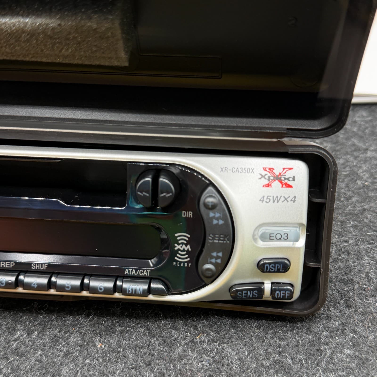 OPEN BOX Sony XR-CA350X Car Stereo Radio Cassette Player, 45Wx4 - Thumbnail 14