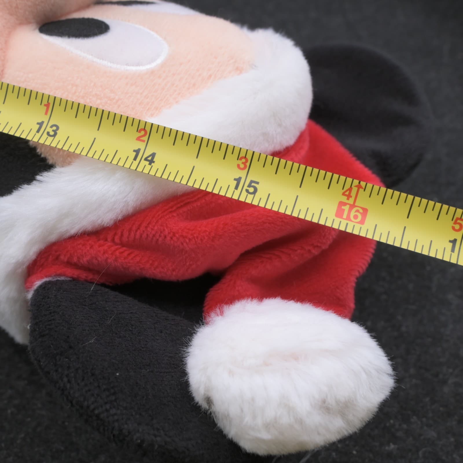 Disney Store NWT 17" Mickey Mouse Plush Christmas 2020 Gingerbread Sweater - Thumbnail 10