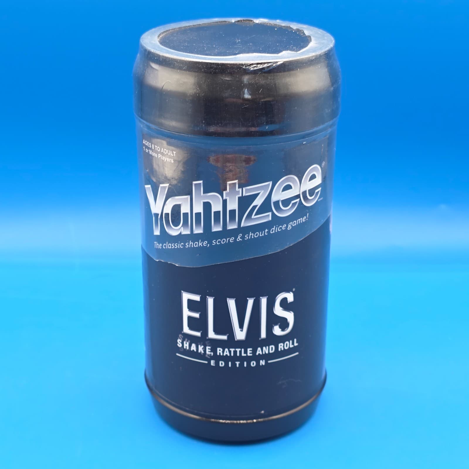NEW Yahtzee Elvis Presley Shake Rattle and Roll Special Edition in Plastic Can - Thumbnail 2