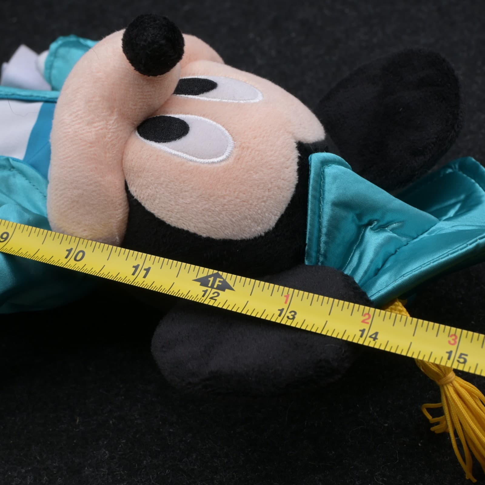 Disney Parks Mickey Mouse Class of 2021 Graduation Plush Teal Cap Gown - Thumbnail 9