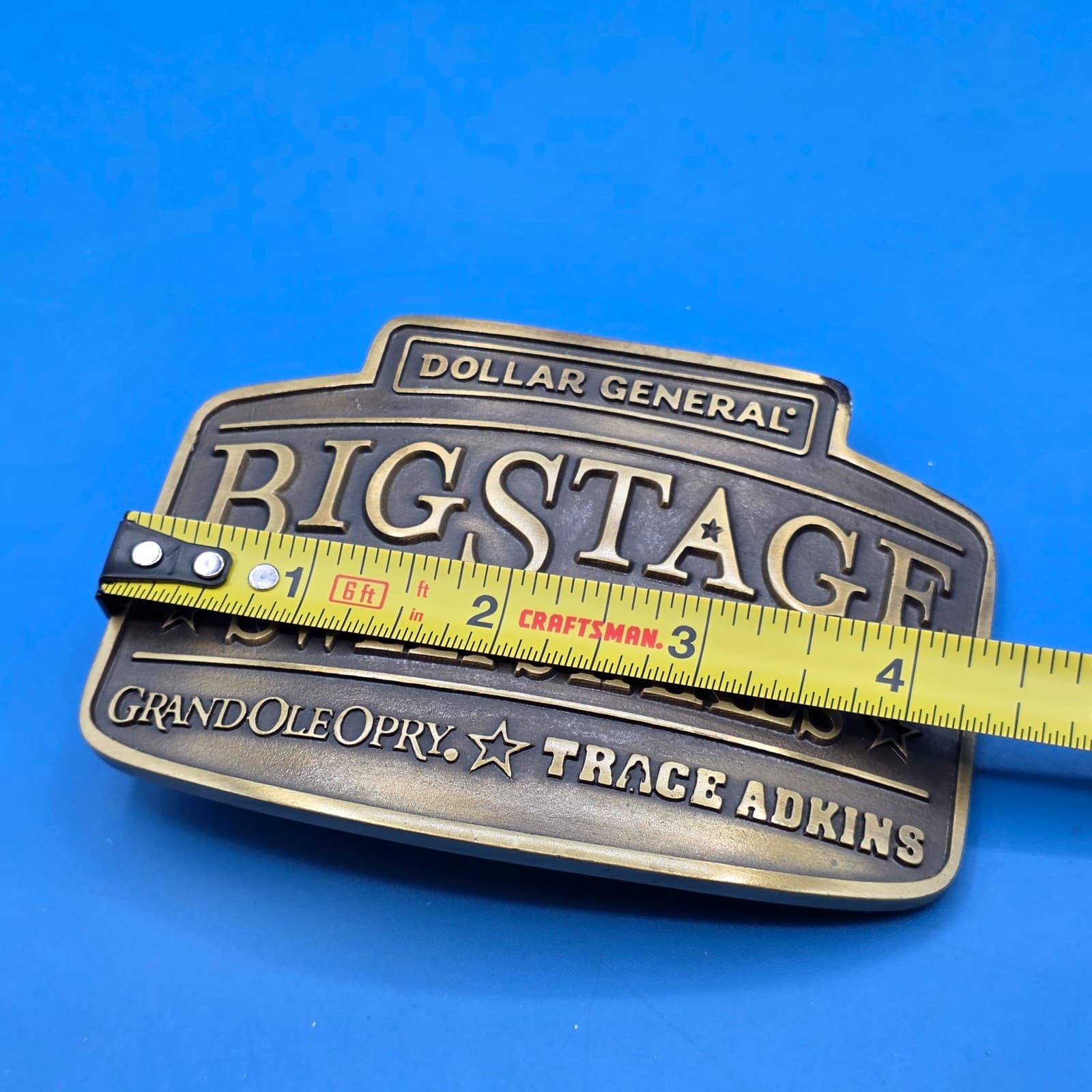 Montana Silver Smiths Dollar General Big Stage Sweepstakes 4.5" Belt Buckle - Thumbnail 4