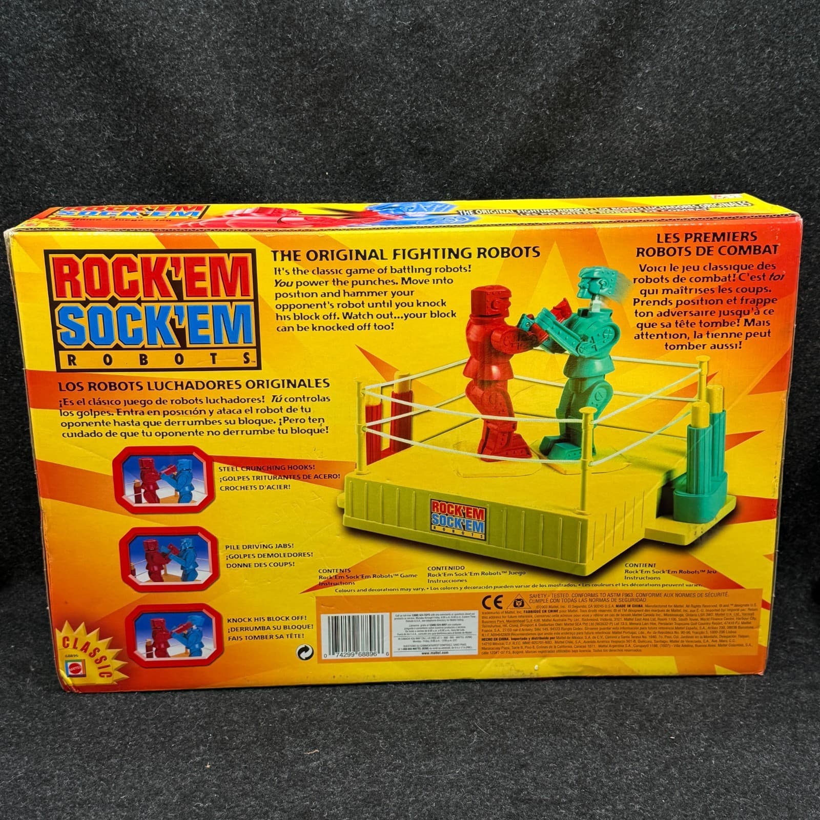 Rock”em Sock”em Robots the original fighters 2003 NIB Sealed - Thumbnail 5