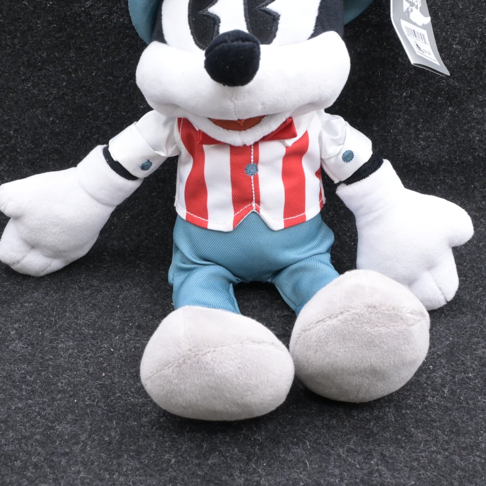 NEW Disney Store Mickey Mouse American Plush USA Patriotic Red White Blue - Thumbnail 3