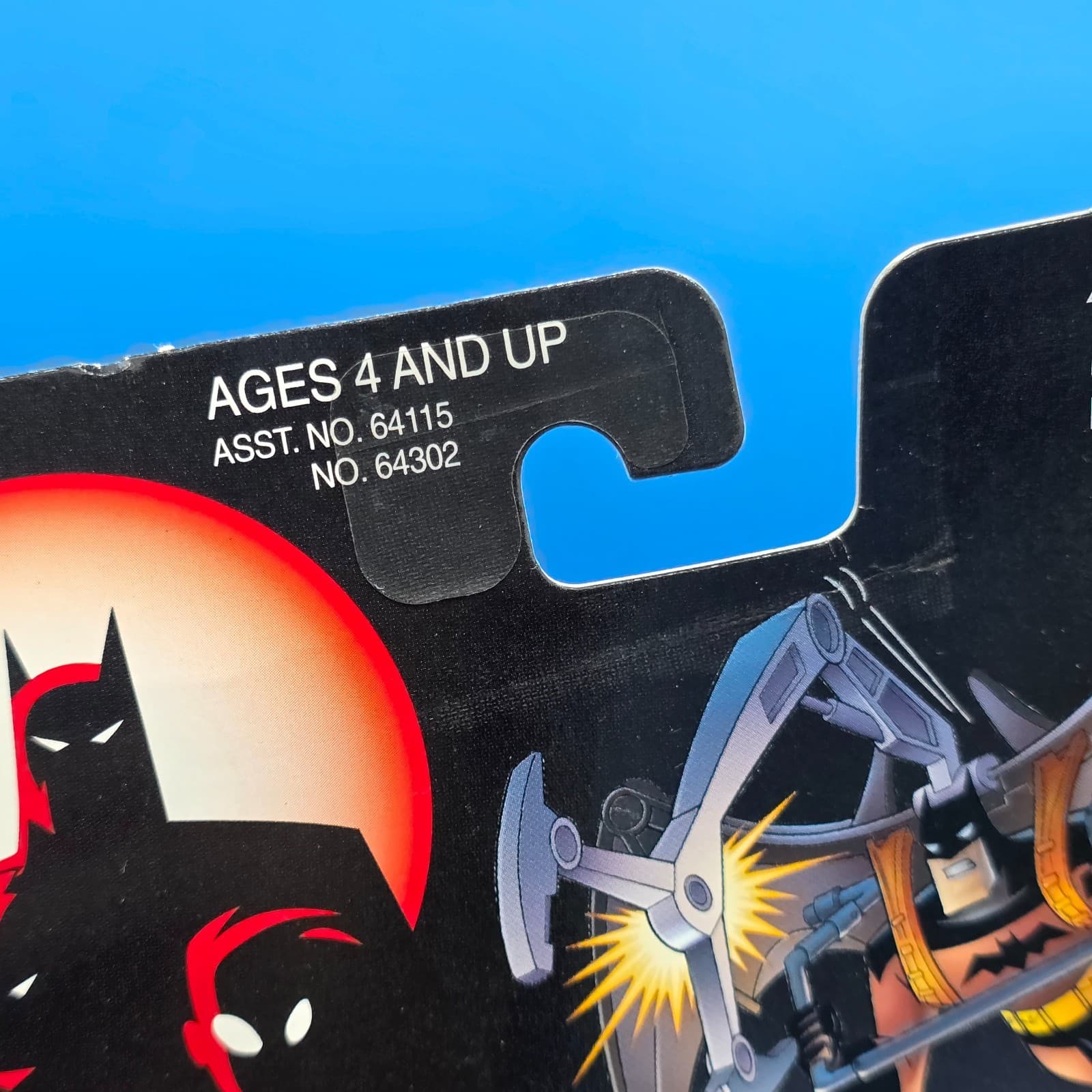Batman The Animated Series Mission Masters Glider Strike Batman With Claw Kenner - Thumbnail 3