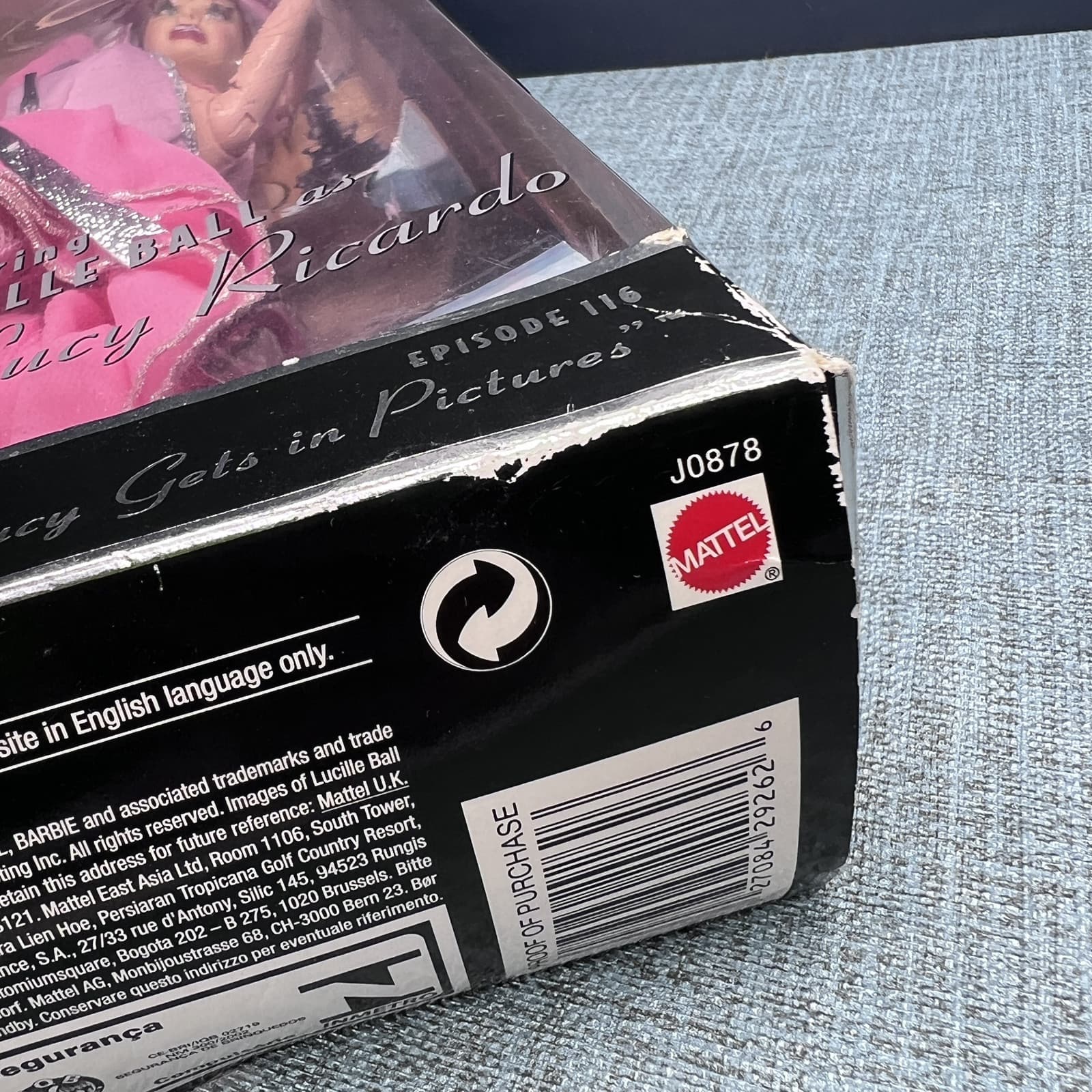 2006 Mattel I Love Lucy Episode 116 “Lucy Gets in Pictures” NIB Lucille Ball!!! - Thumbnail 10