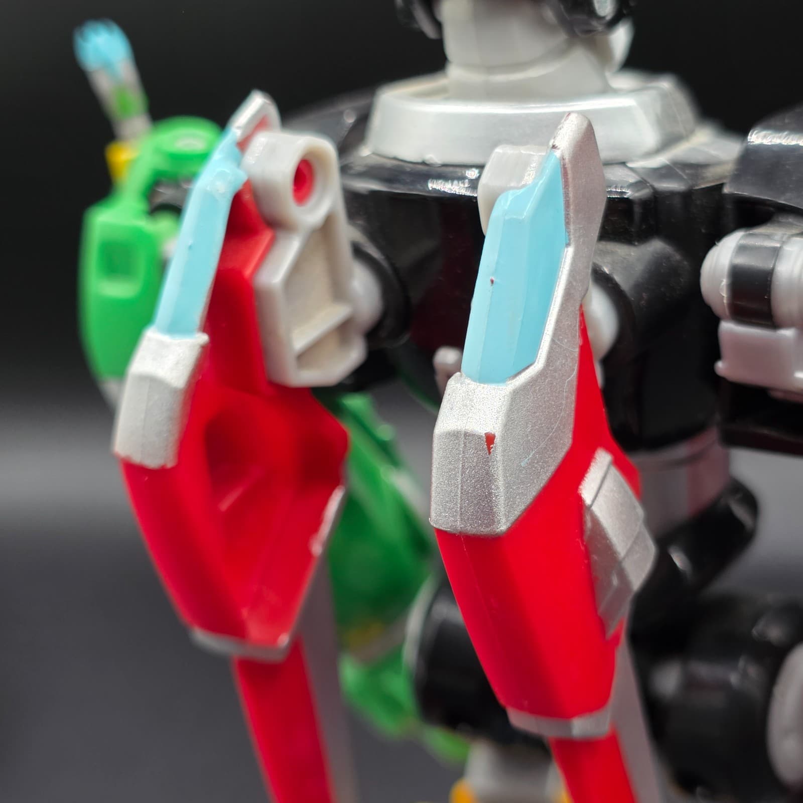 Playmates VOLTRON Legendary METAL Defender COMPLETE 8" DIE-CAST SET NO WEAPON - Thumbnail 4
