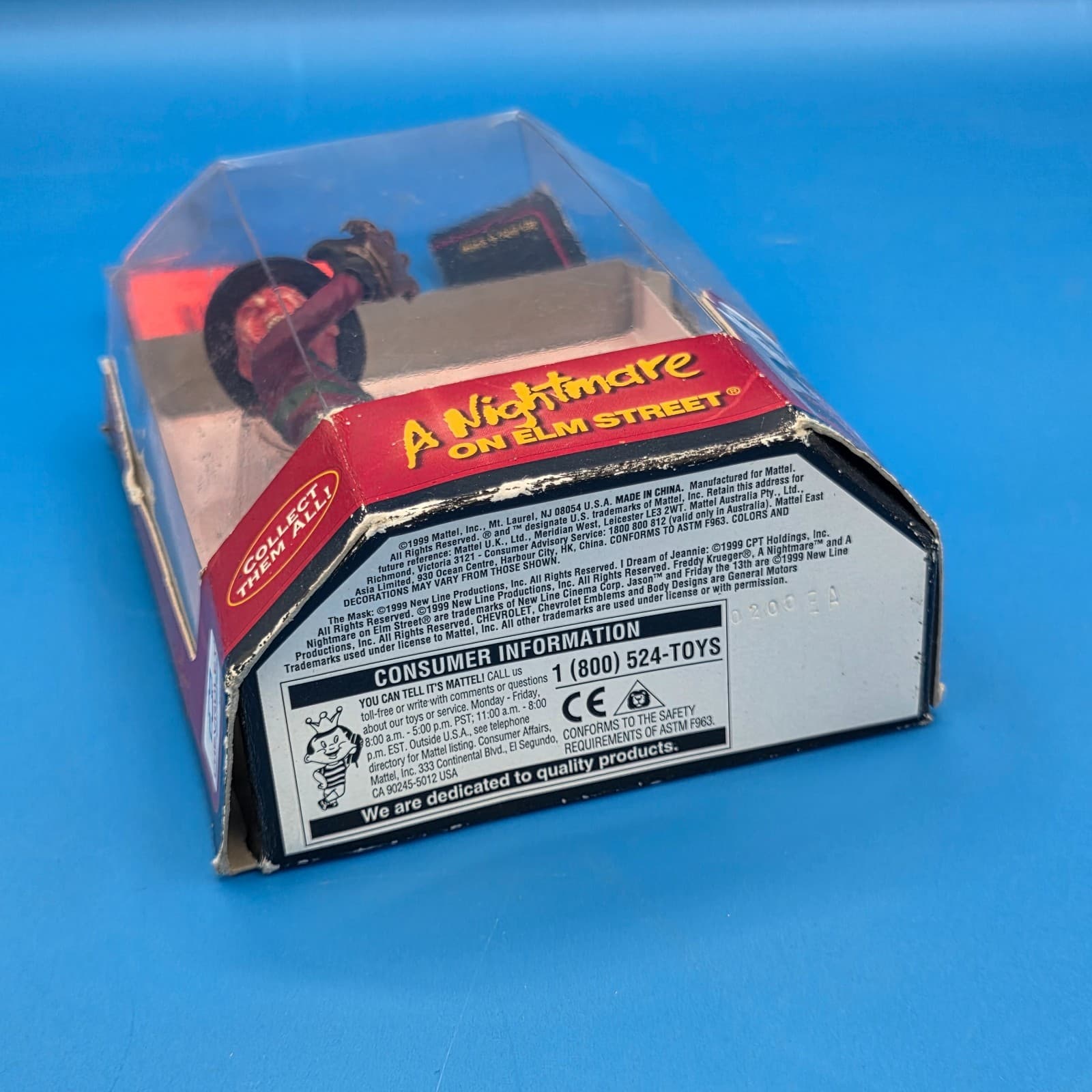 Matchbox Collectibles Monster Series 1999 Nightmare On Elm Street NOS - Thumbnail 6
