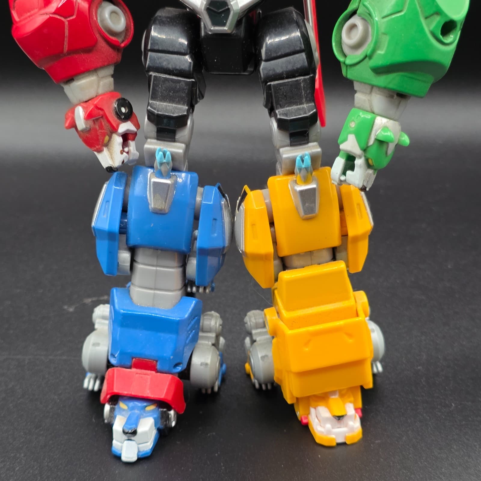 Playmates VOLTRON Legendary METAL Defender COMPLETE 8" DIE-CAST SET NO WEAPON - Thumbnail 2