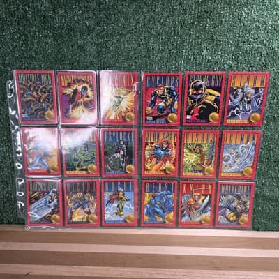 Vintage 1993 X-Men II Lot of Cards Comic Trading Card Set - Thumbnail 2