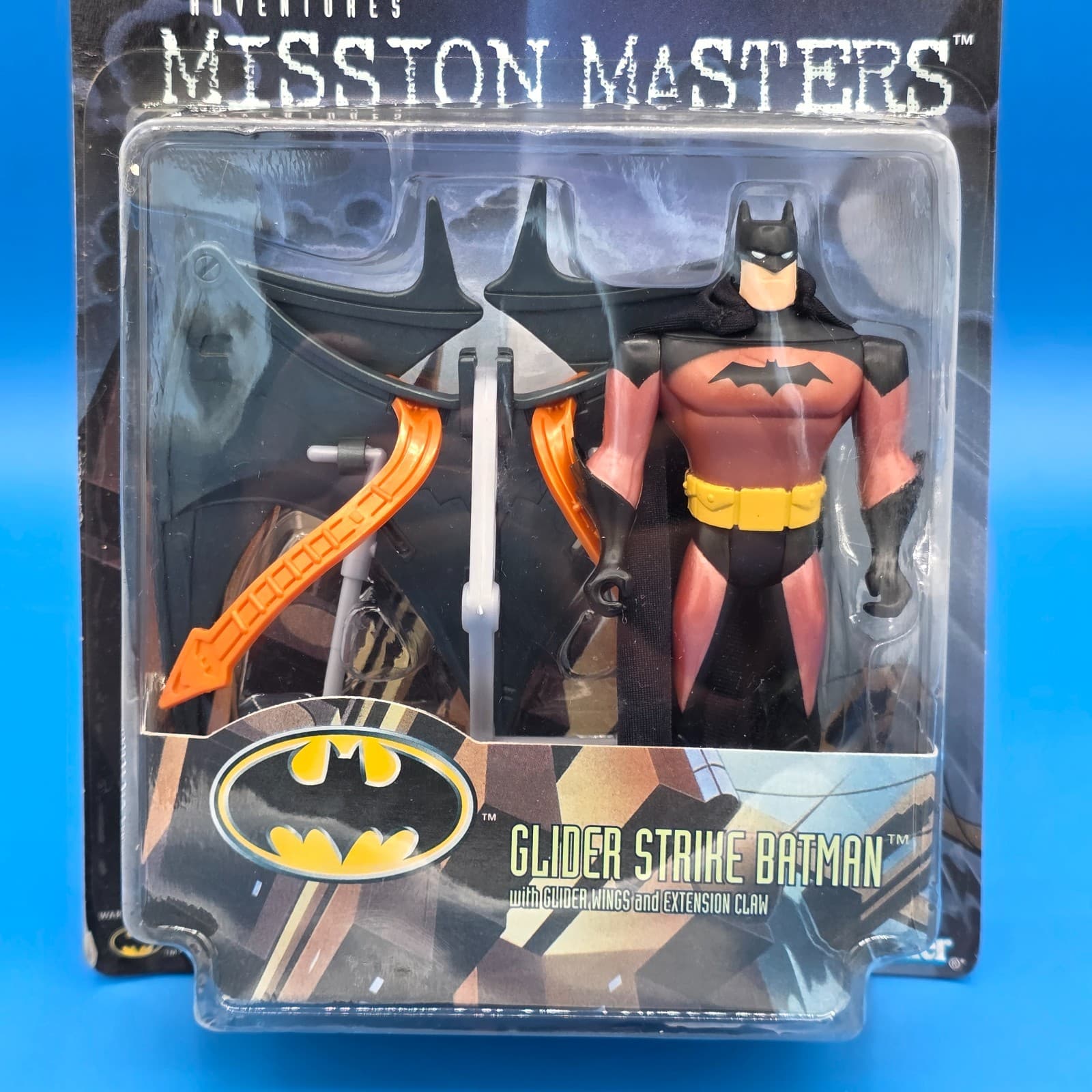 Batman The Animated Series Mission Masters Glider Strike Batman With Claw Kenner - Thumbnail 2
