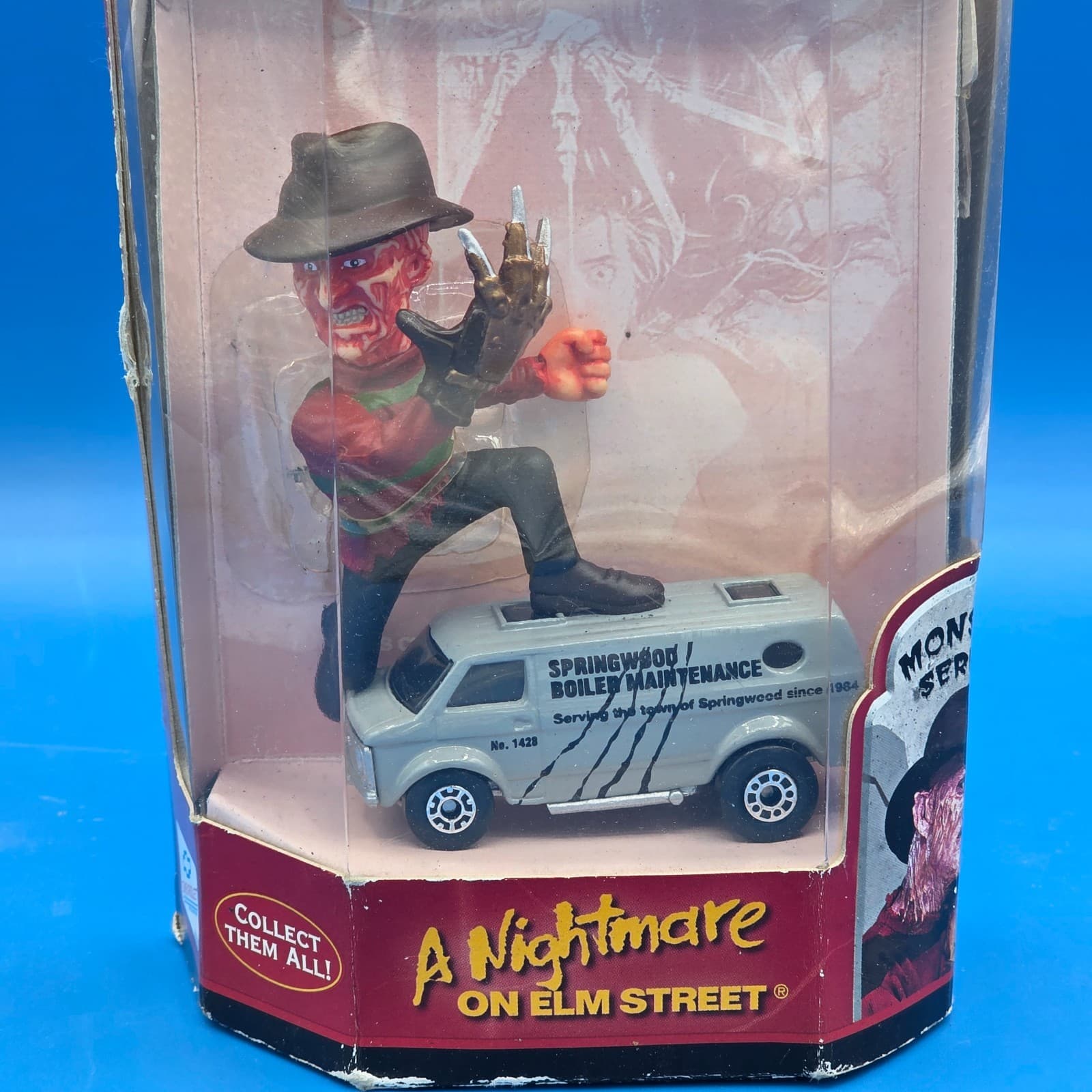 Matchbox Collectibles Monster Series 1999 Nightmare On Elm Street NOS - Thumbnail 2