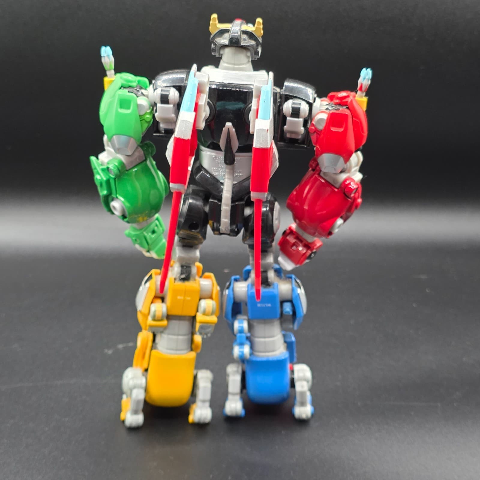 Playmates VOLTRON Legendary METAL Defender COMPLETE 8" DIE-CAST SET NO WEAPON - Thumbnail 5