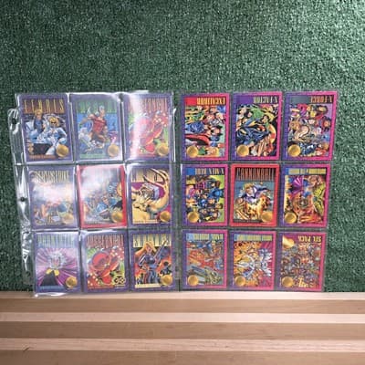 Vintage 1993 X-Men II Lot of Cards Comic Trading Card Set - Thumbnail 8