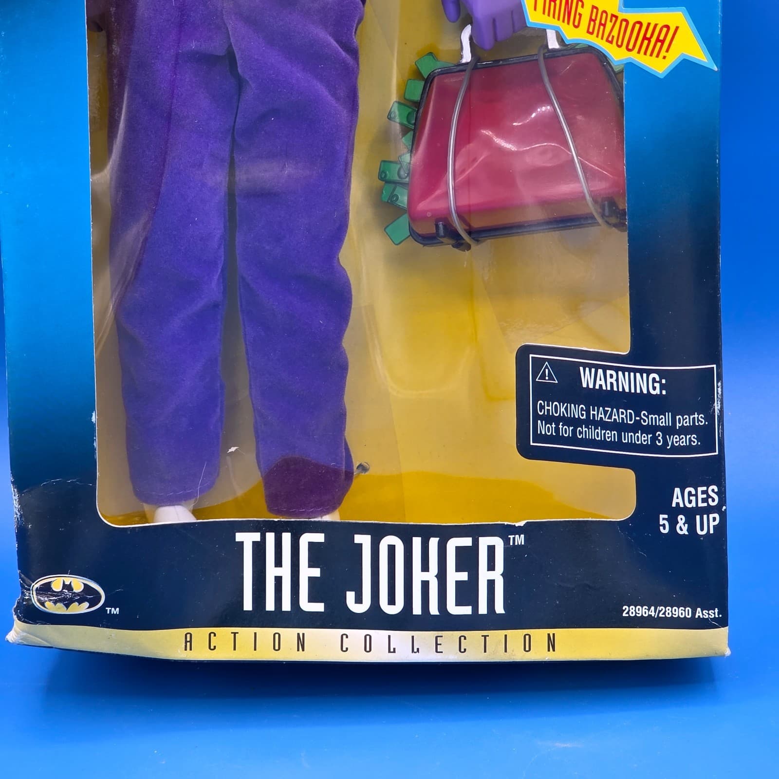 The Joker The New Batman Adventures 12" Action Figure New Kenner 1997 - Thumbnail 2