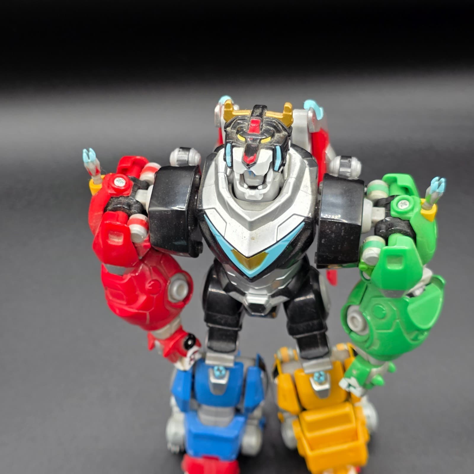 Playmates VOLTRON Legendary METAL Defender COMPLETE 8" DIE-CAST SET NO WEAPON - Thumbnail 6
